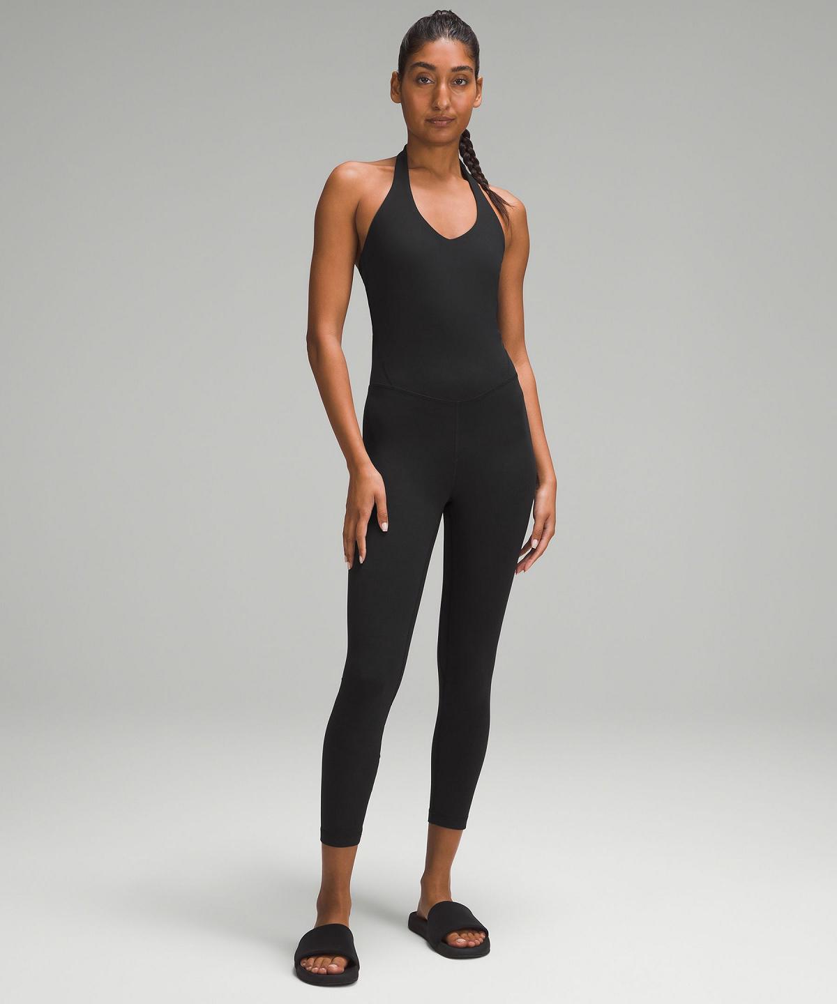 Body Lululemon Align™ Halter 25" Femme Noir | FR_LuLu98633