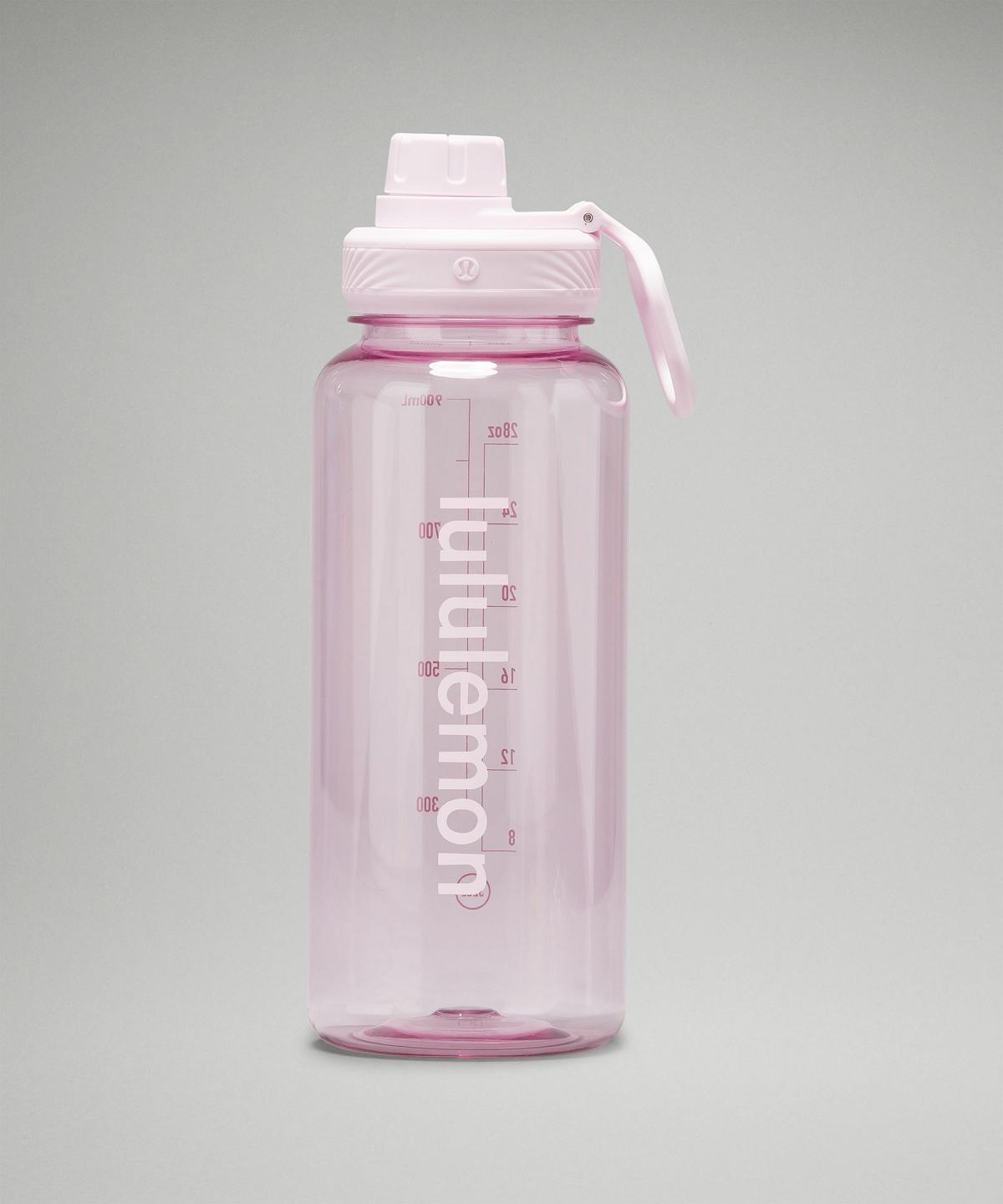 Bouteilles d\'eau Lululemon Back to Life Clear Bottle 32oz Homme Rose | FR_LuLu24136