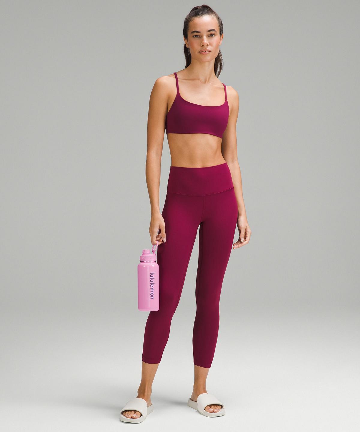 Bouteilles d'eau Lululemon Back to Life Sport Bottle 32oz Femme Rose | FR_LuLu65418