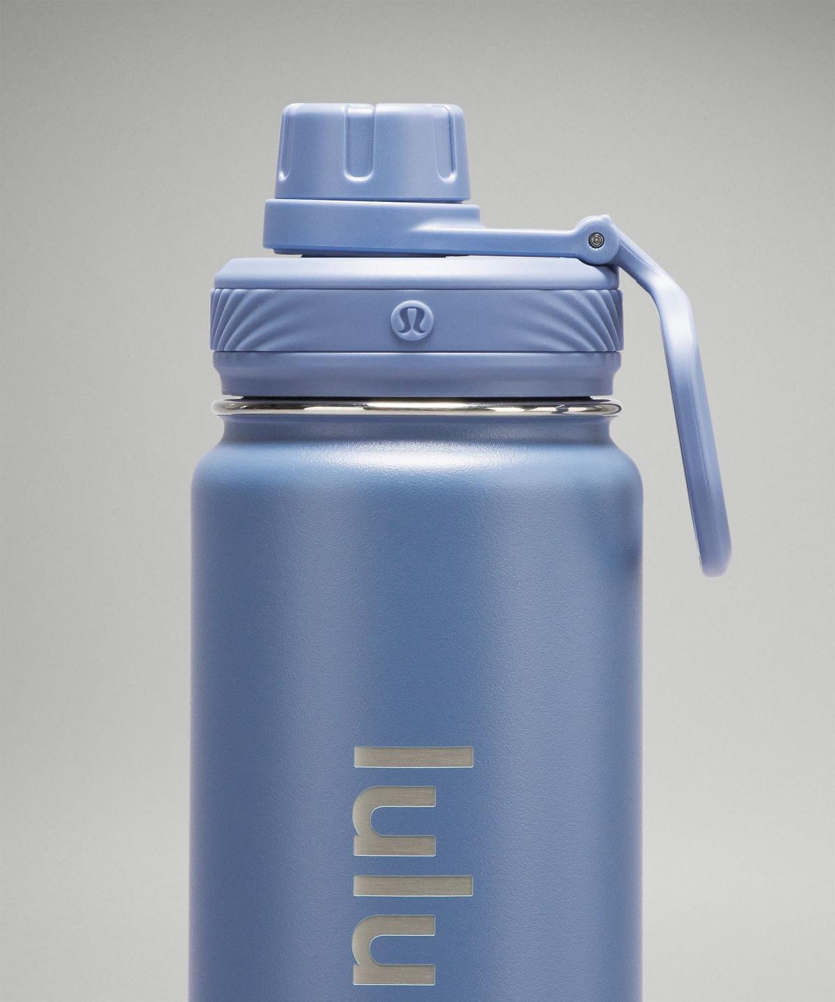 Bouteilles d'eau Lululemon Back to Life Sport Bottle 24oz Femme Bleu | FR_LuLu58587