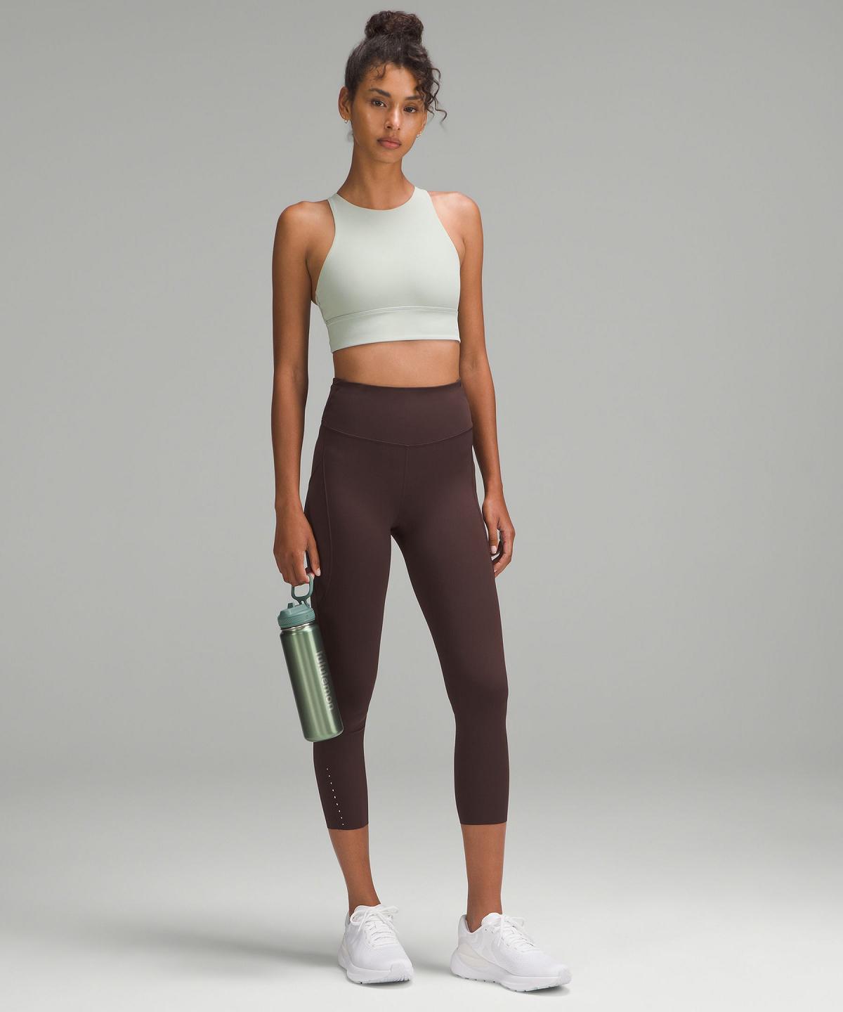 Bouteilles d'eau Lululemon Back to Life Sport Bottle 24oz Femme Vert | FR_LuLu21436