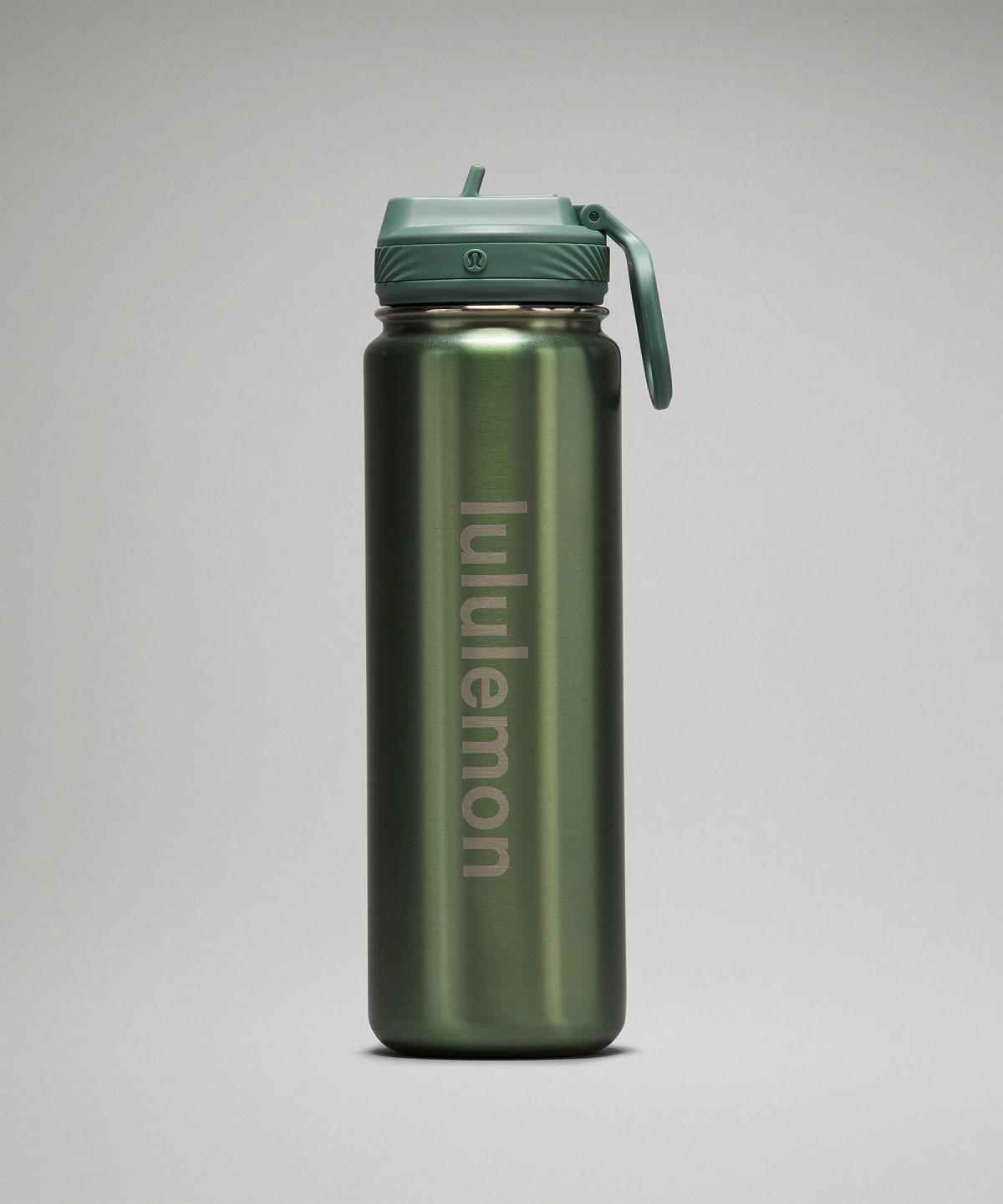 Bouteilles d\'eau Lululemon Back to Life Sport Bottle 24oz Femme Vert | FR_LuLu21436