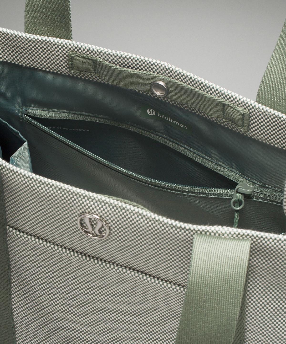 Cabas Lululemon Two-Tone Canvas 10L Bag Grise Vert | FR_LuLu63109