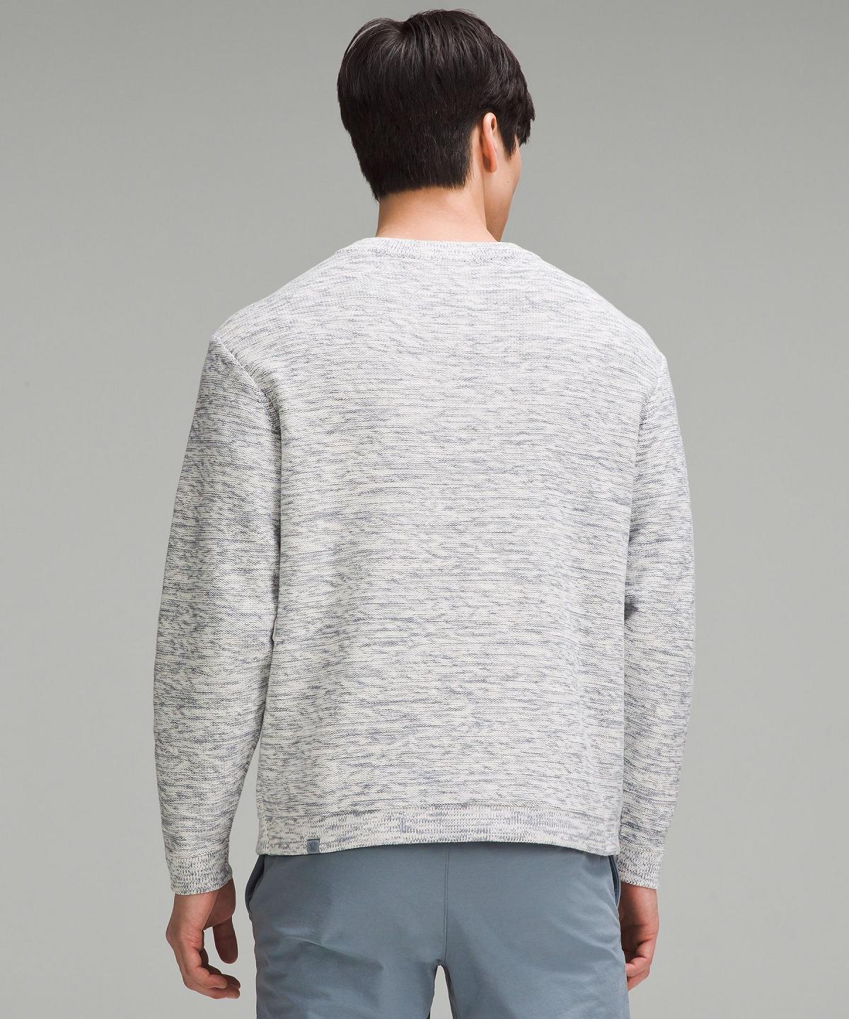 Chandails Lululemon Relaxed-Fit Crewneck Knit Homme Grise | FR_LuLu42689