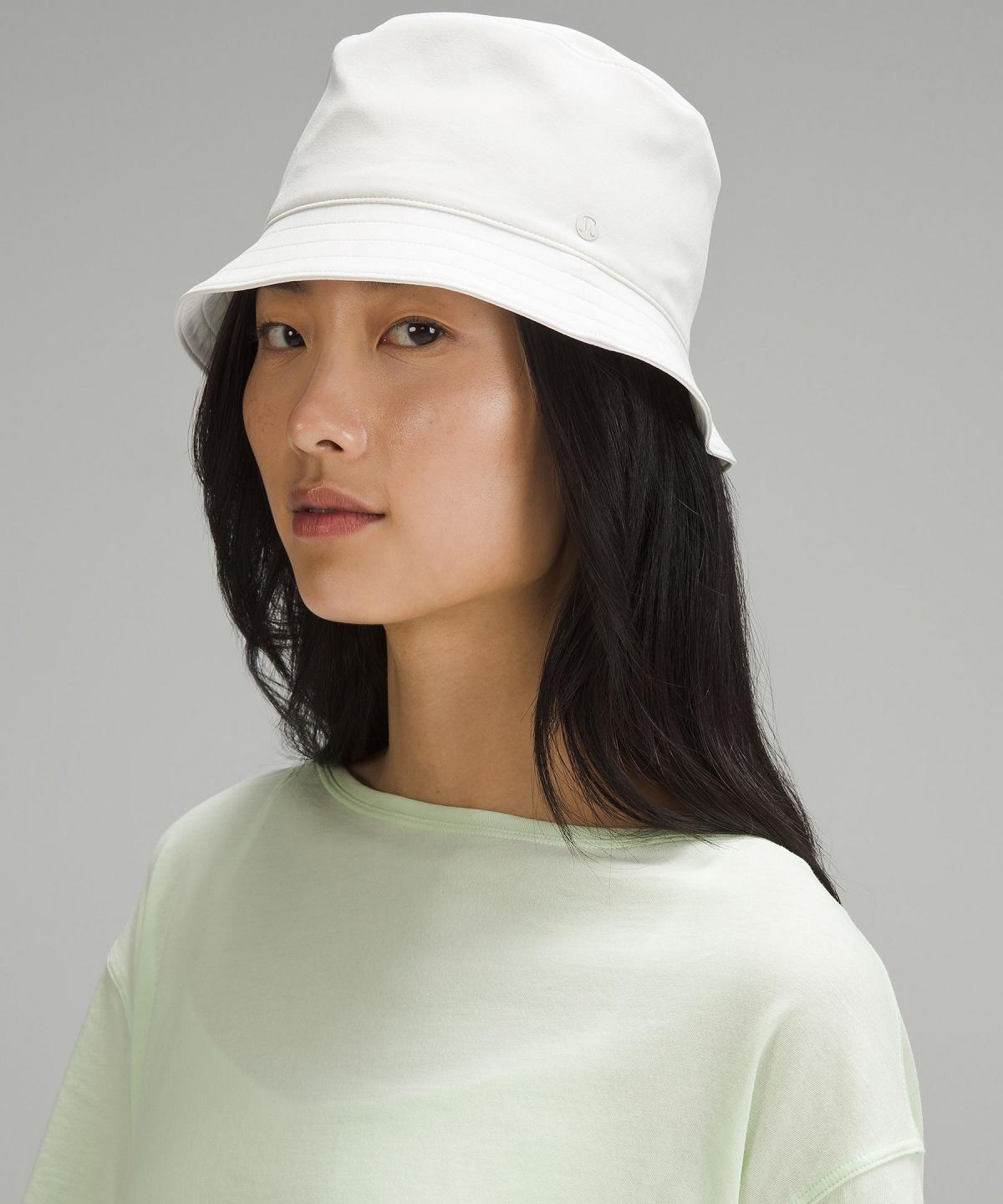 Chapeaux Lululemon Both Ways Reversible Bucket Homme Blanche | FR_LuLu16688