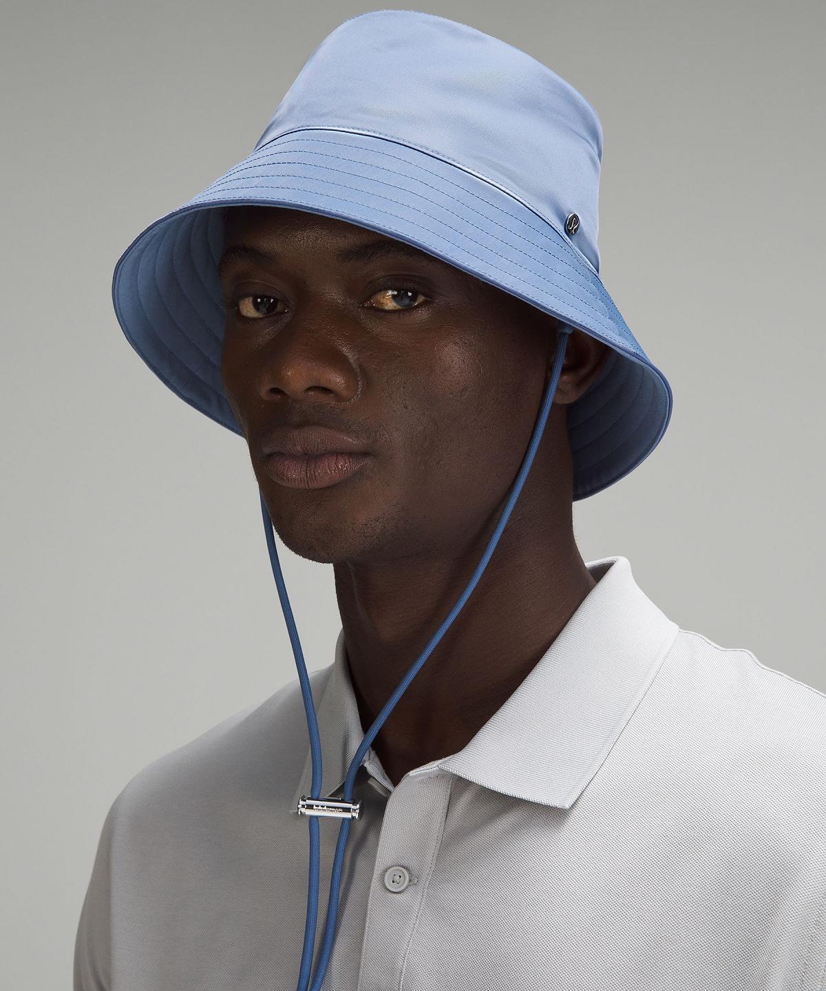 Chapeaux Lululemon Nylon Bucket Homme Bleu | FR_LuLu35213