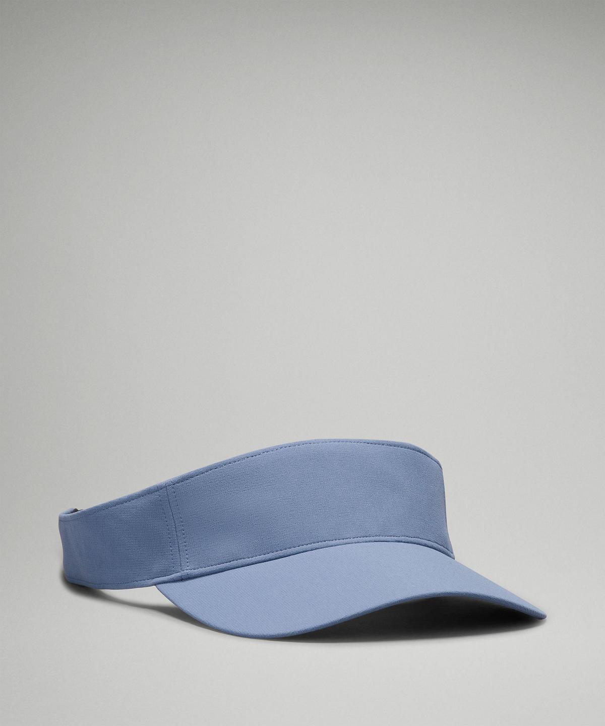 Chapeaux Lululemon Removable Sweatband All-Sport Visor Homme Bleu | FR_LuLu94503