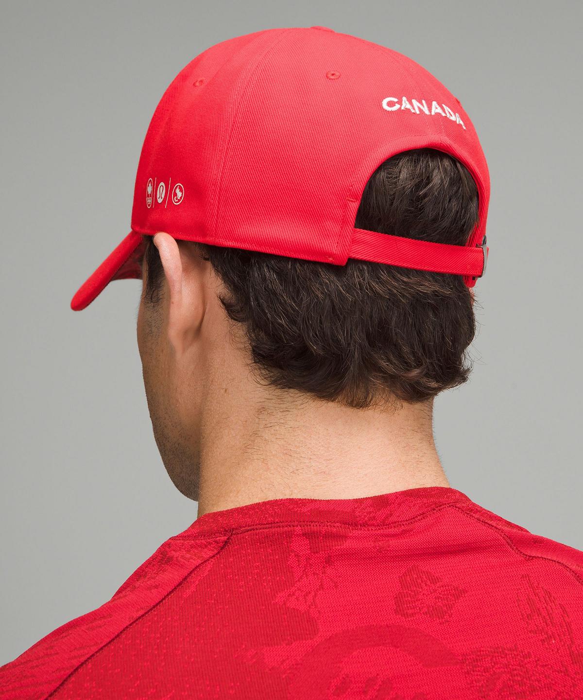 Chapeaux Lululemon Team Canada Future Legacy Ball Homme Rouge Blanche | FR_LuLu87521