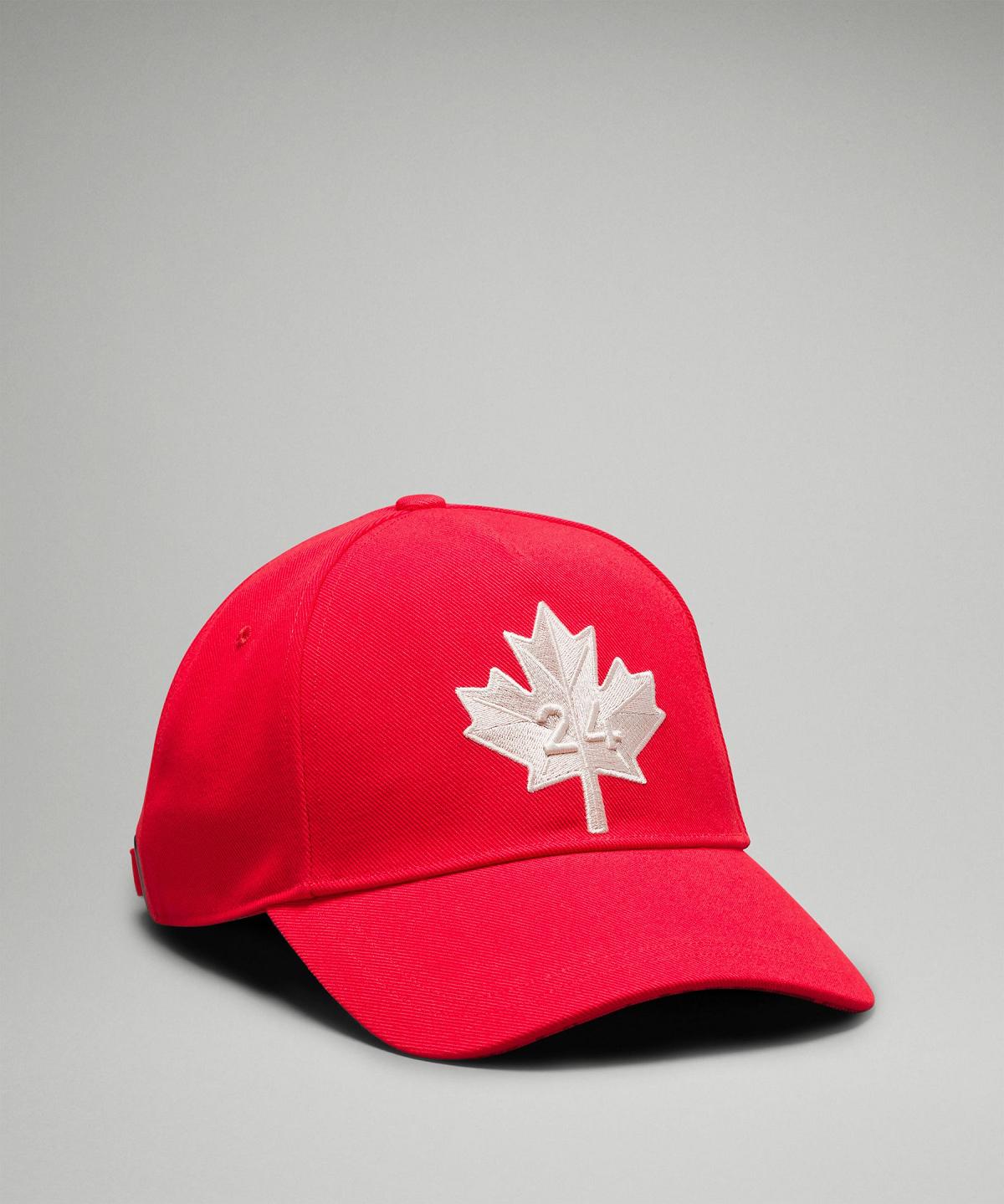 Chapeaux Lululemon Team Canada Future Legacy Ball Homme Rouge Blanche | FR_LuLu87521