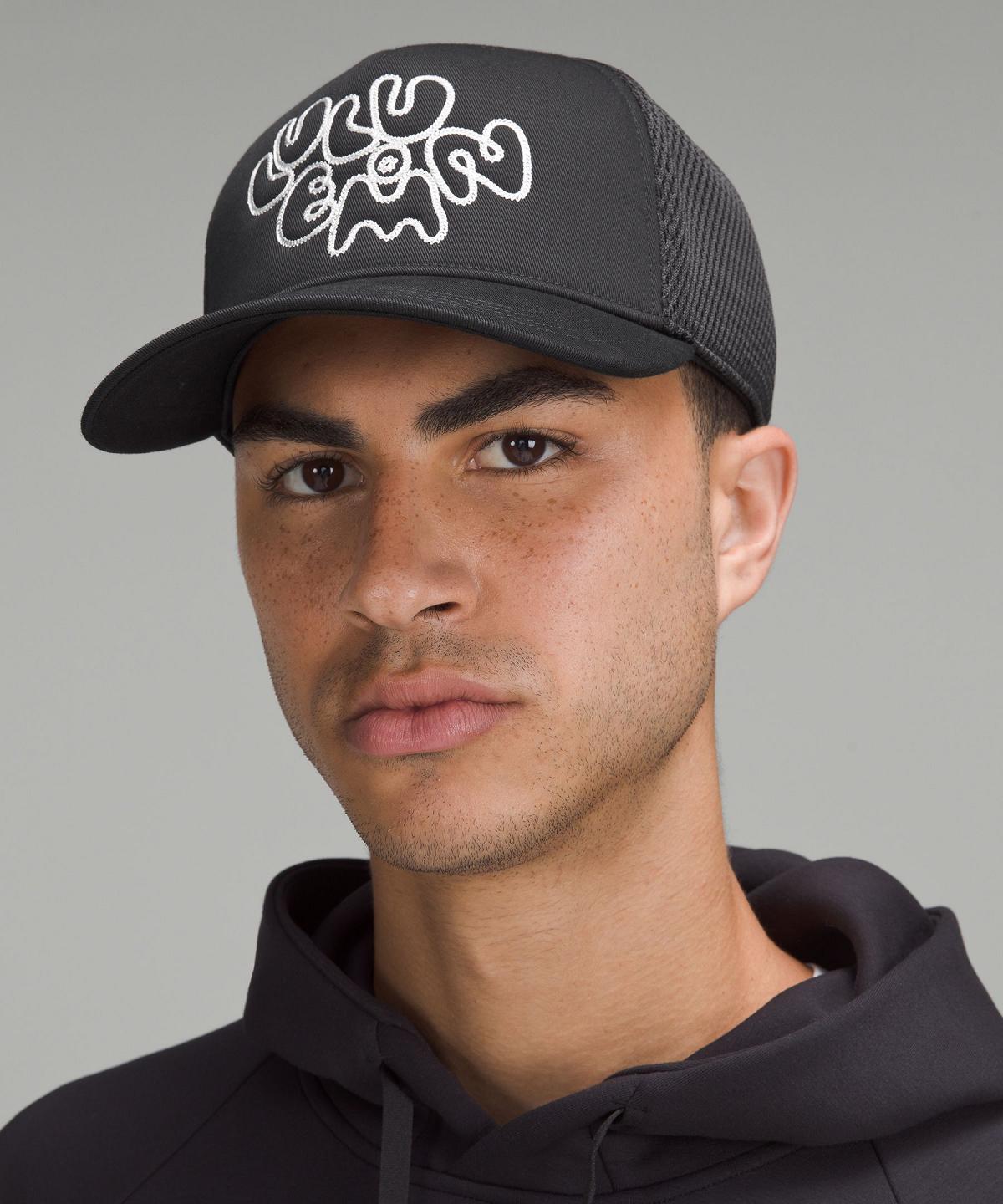 Chapeaux Lululemon Trucker Homme Noir | FR_LuLu39168