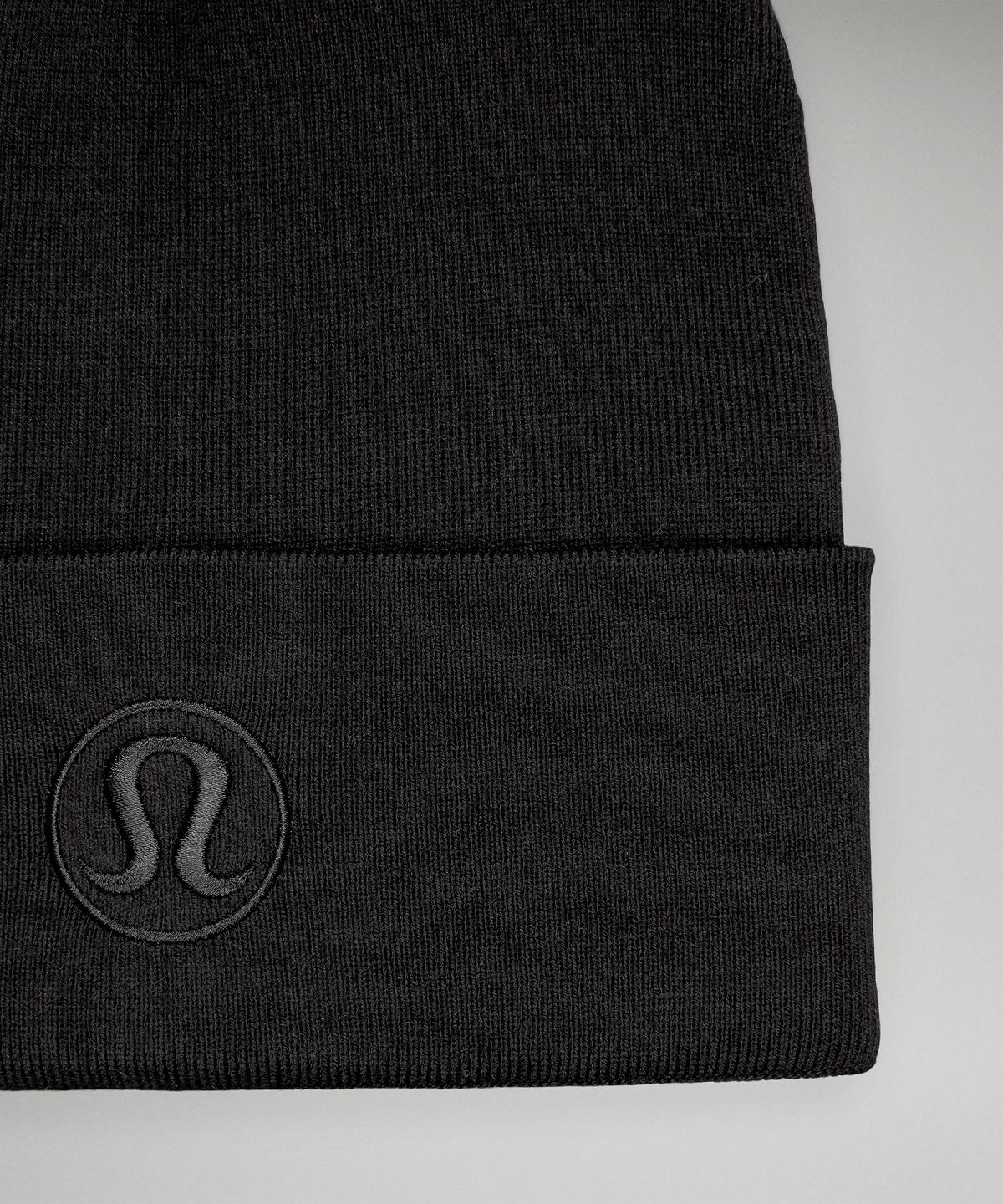 Chapeaux Lululemon Warm Revelation Homme Noir | FR_LuLu80916