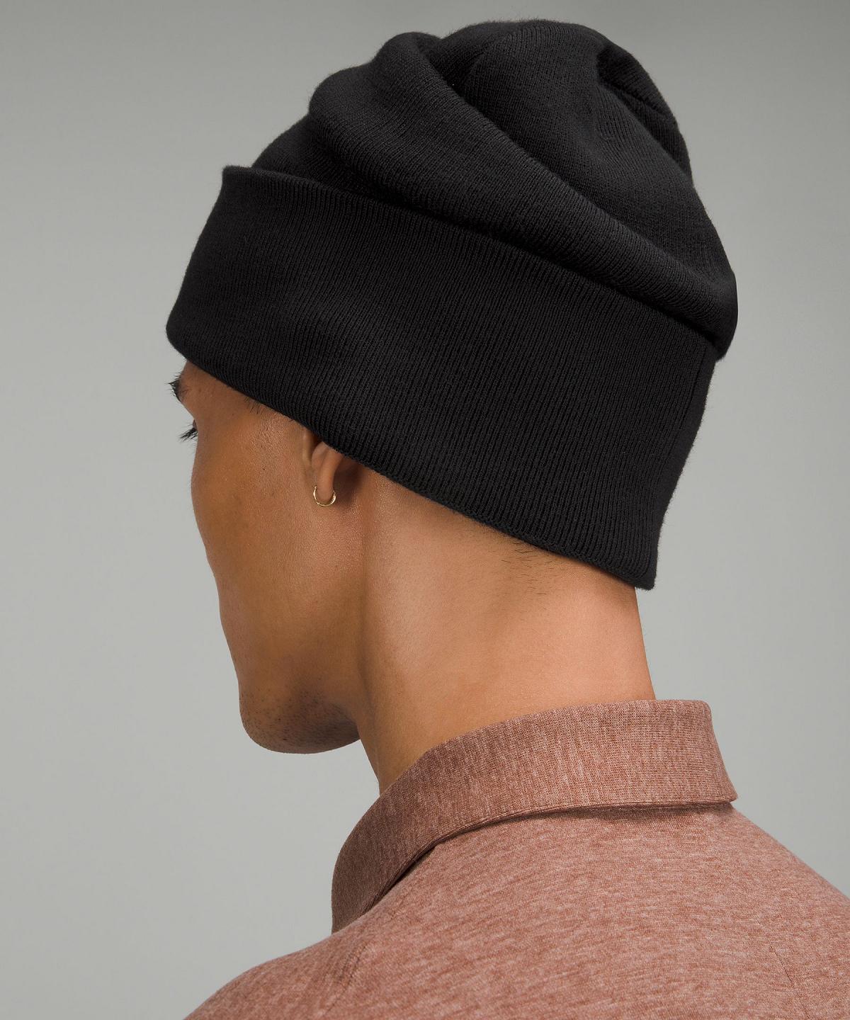 Chapeaux Lululemon Warm Revelation Homme Noir | FR_LuLu80916