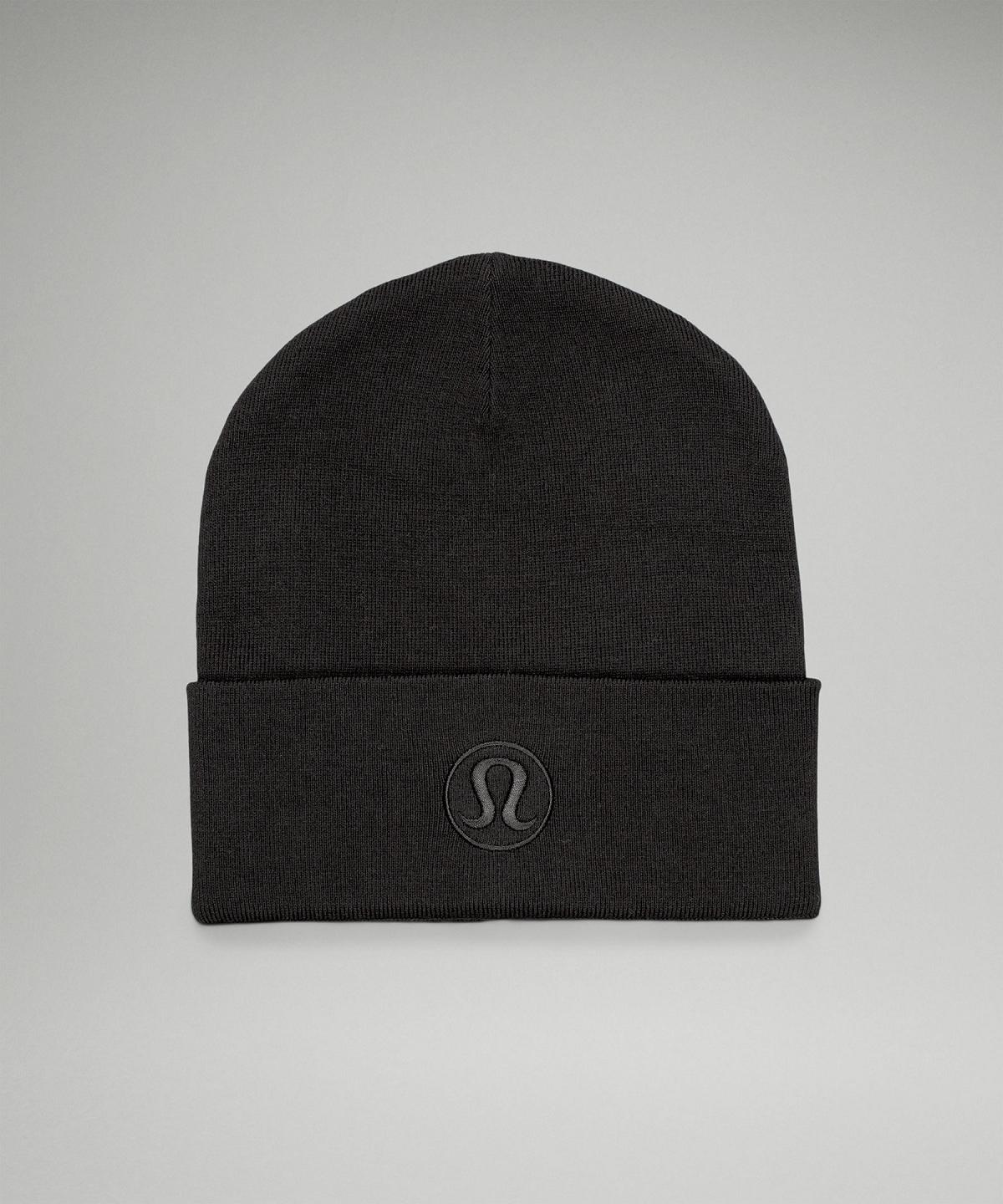 Chapeaux Lululemon Warm Revelation Homme Noir | FR_LuLu80916