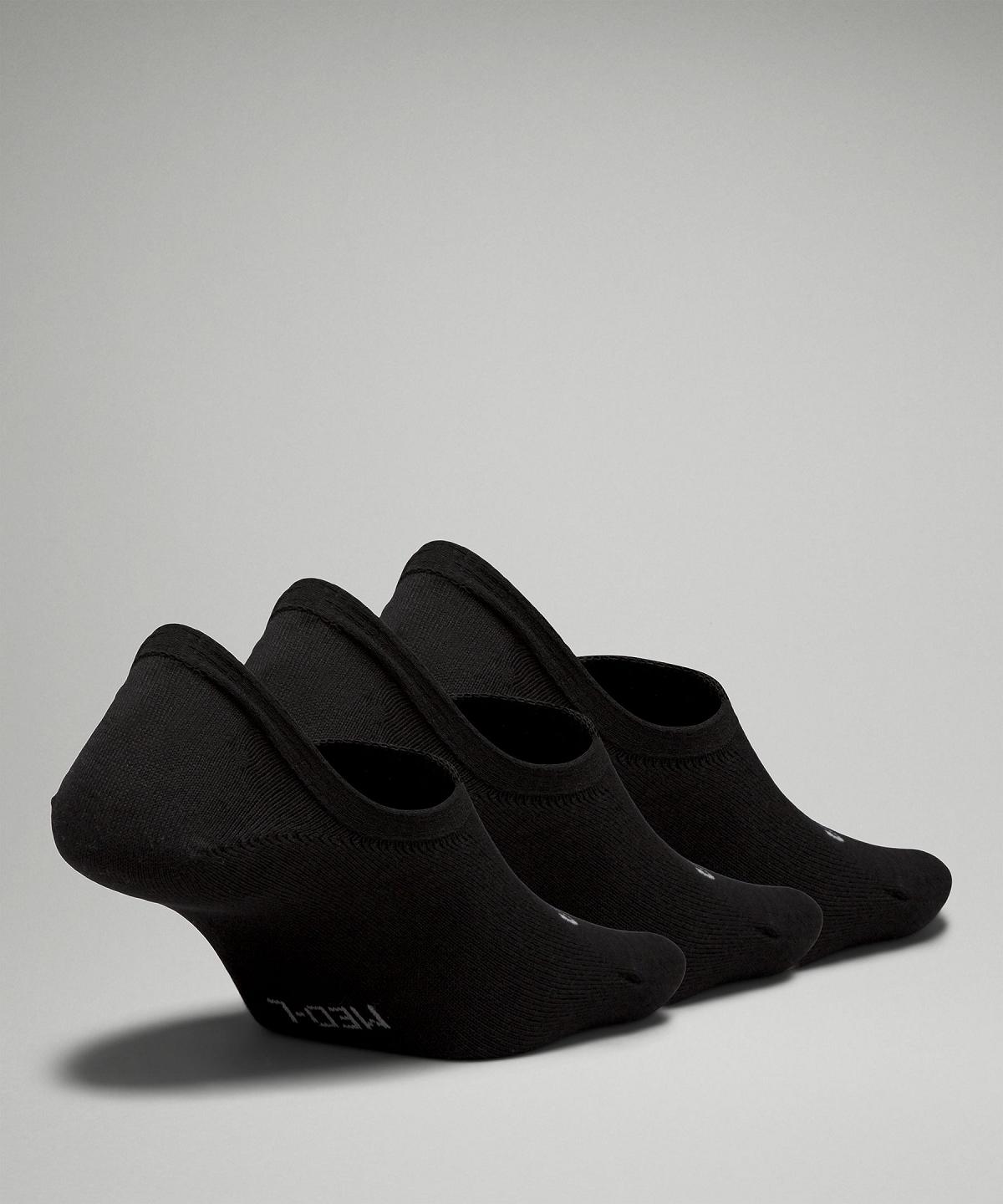 Chaussette Lululemon Daily Stride Comfort No-Show Femme Noir | FR_LuLu13938