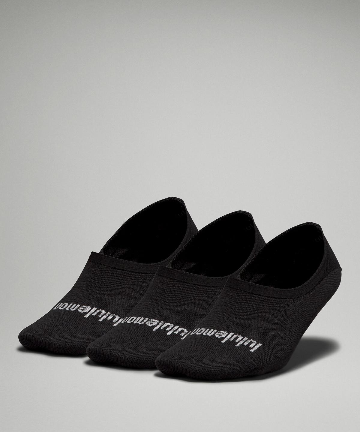 Chaussette Lululemon Daily Stride Comfort No-Show Femme Noir | FR_LuLu13938