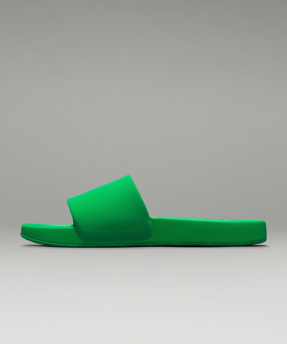 Chaussure Lululemon Restfeel Slide Homme Vert | FR_LuLu65257