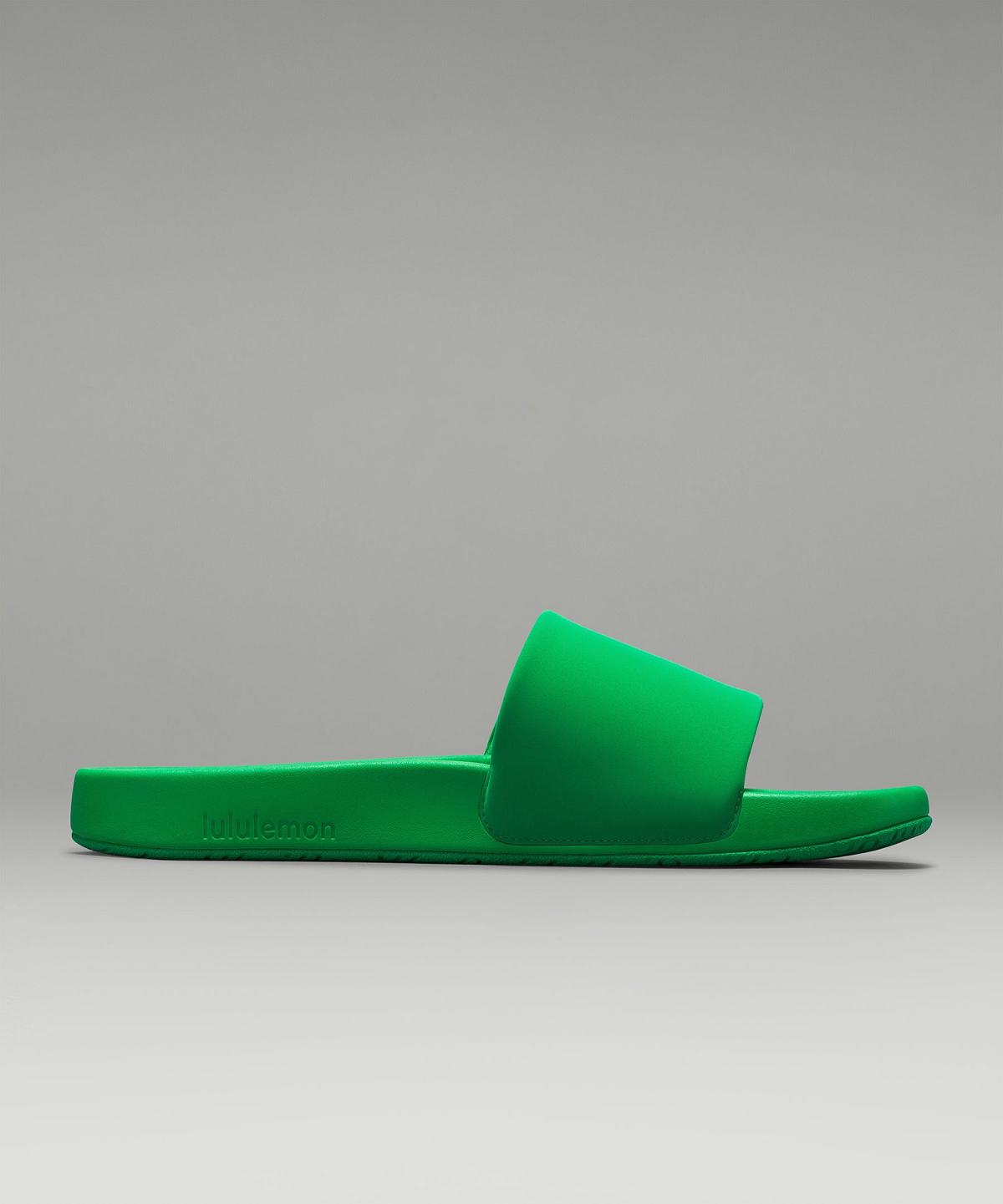 Chaussure Lululemon Restfeel Slide Homme Vert | FR_LuLu65257