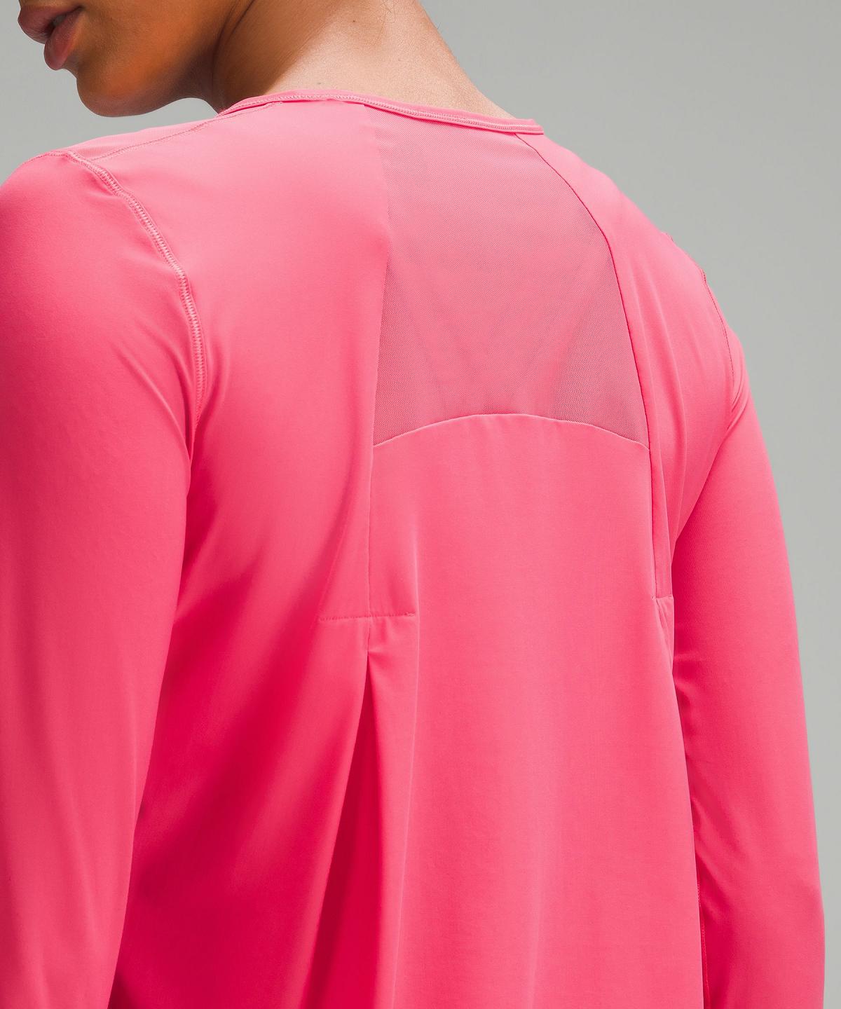 Chemise À Manches Longues Lululemon Sculpt Femme Rose | FR_LuLu20953