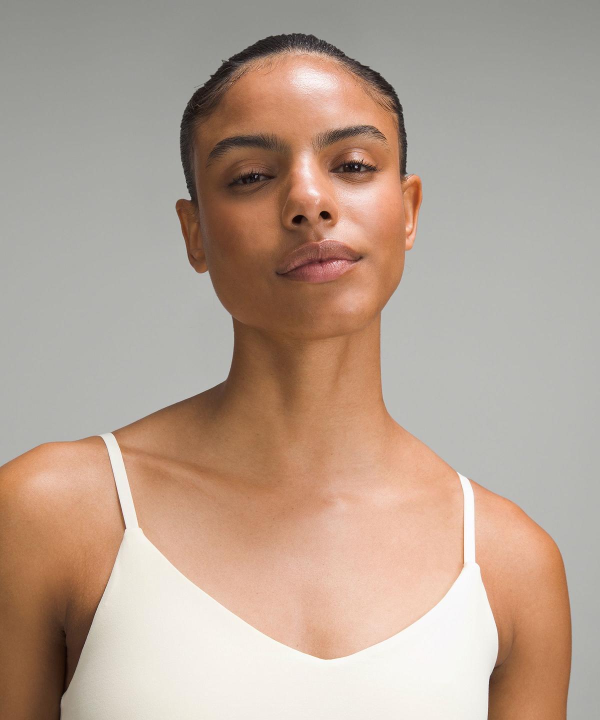 Chemises Lululemon Align™ Cropped Cami Femme Blanche | FR_LuLu80032