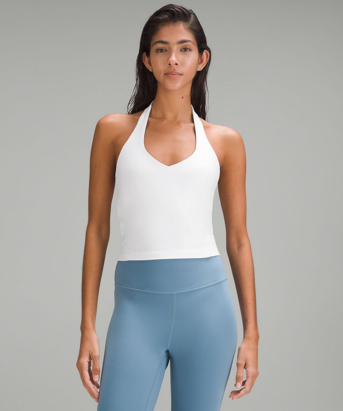 Chemises Lululemon Align™ Halter Femme Blanche | FR_LuLu52024