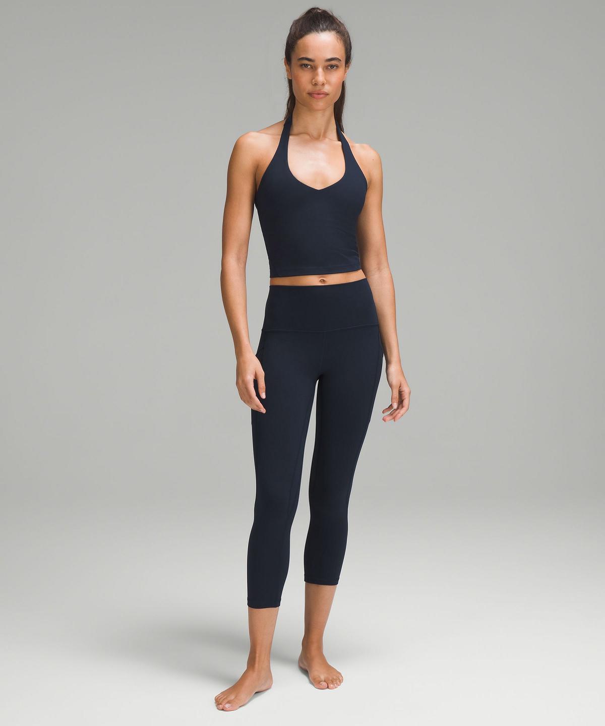 Chemises Lululemon Align™ Halter Femme Bleu Marine | FR_LuLu20136