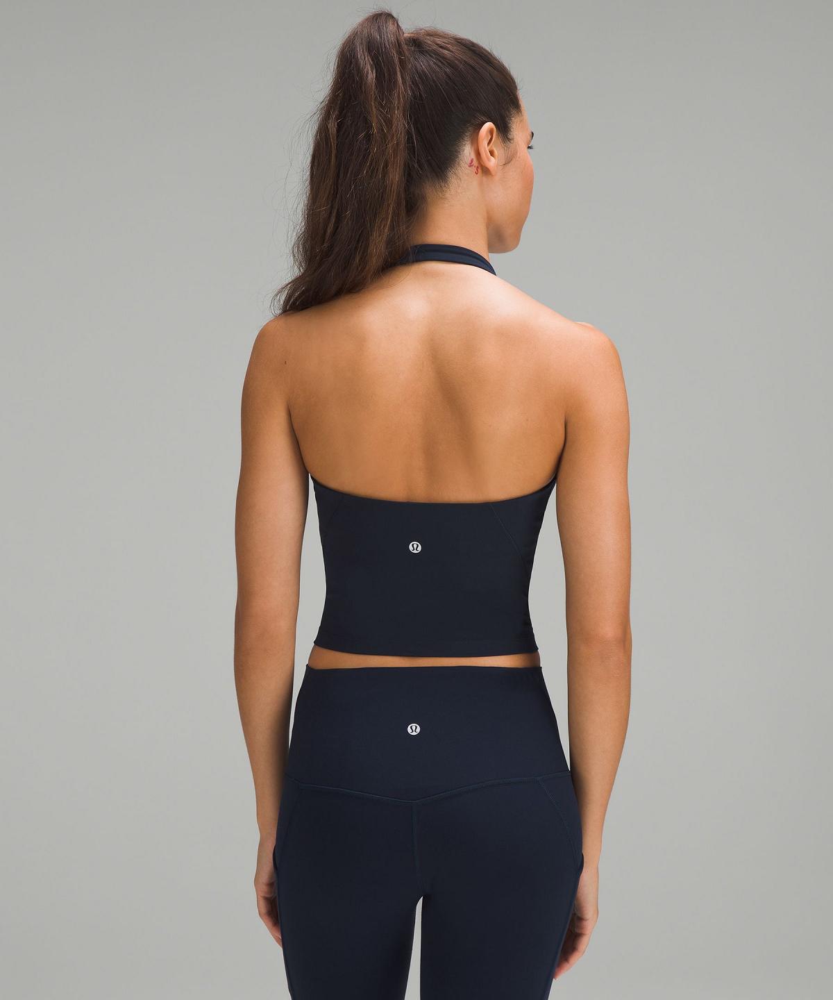 Chemises Lululemon Align™ Halter Femme Bleu Marine | FR_LuLu20136