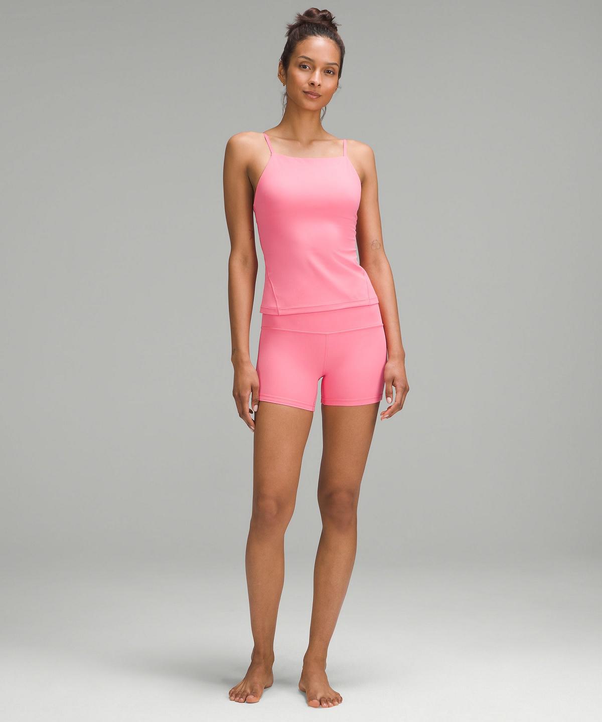 Chemises Lululemon Align™ High-Neck Cami Femme Rose | FR_LuLu22437