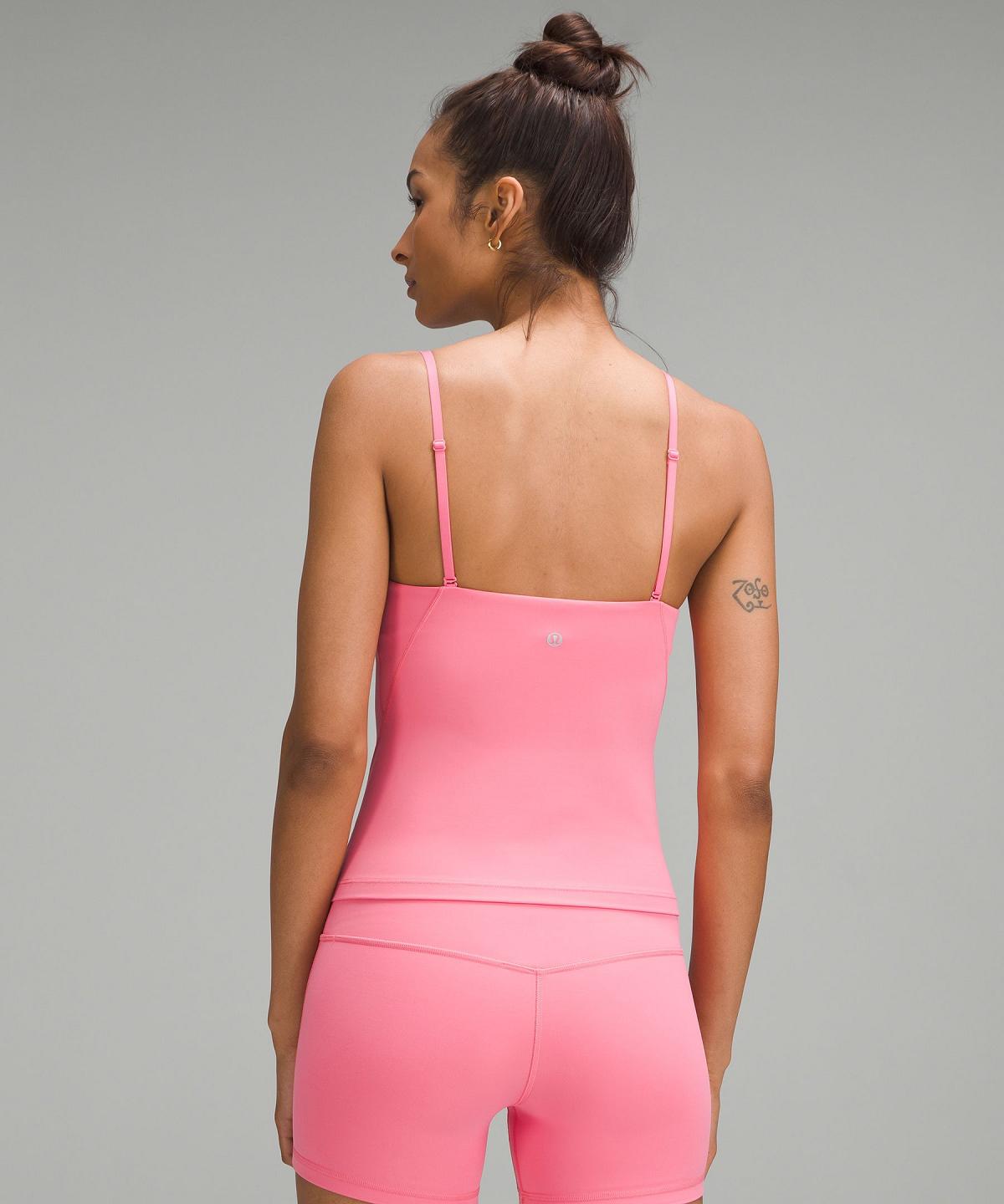 Chemises Lululemon Align™ High-Neck Cami Femme Rose | FR_LuLu22437