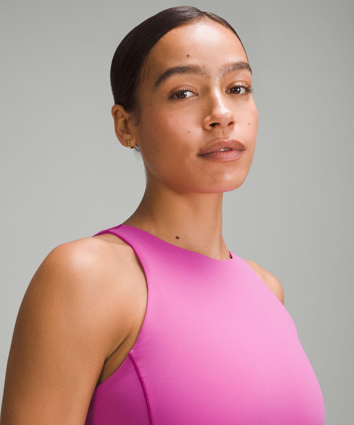 Chemises Lululemon Align™ High-Neck Femme Rose | FR_LuLu13664