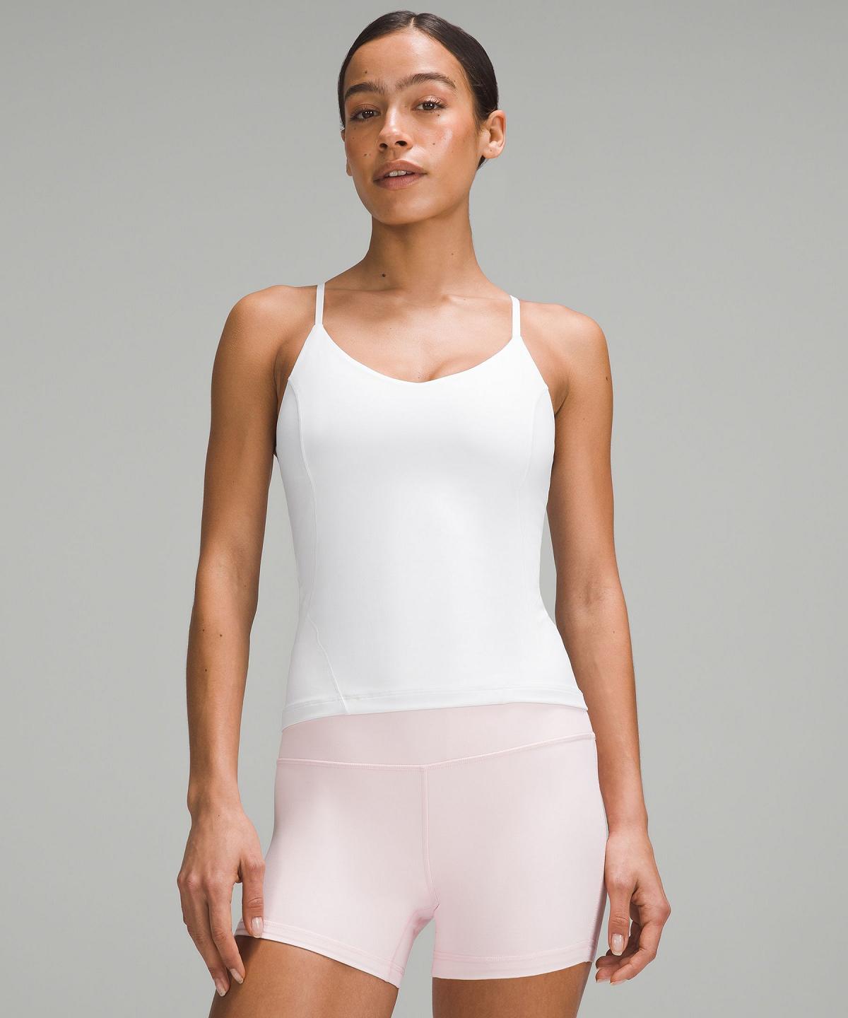 Chemises Lululemon Align™ Waist-Length Cami Femme Blanche | FR_LuLu24746