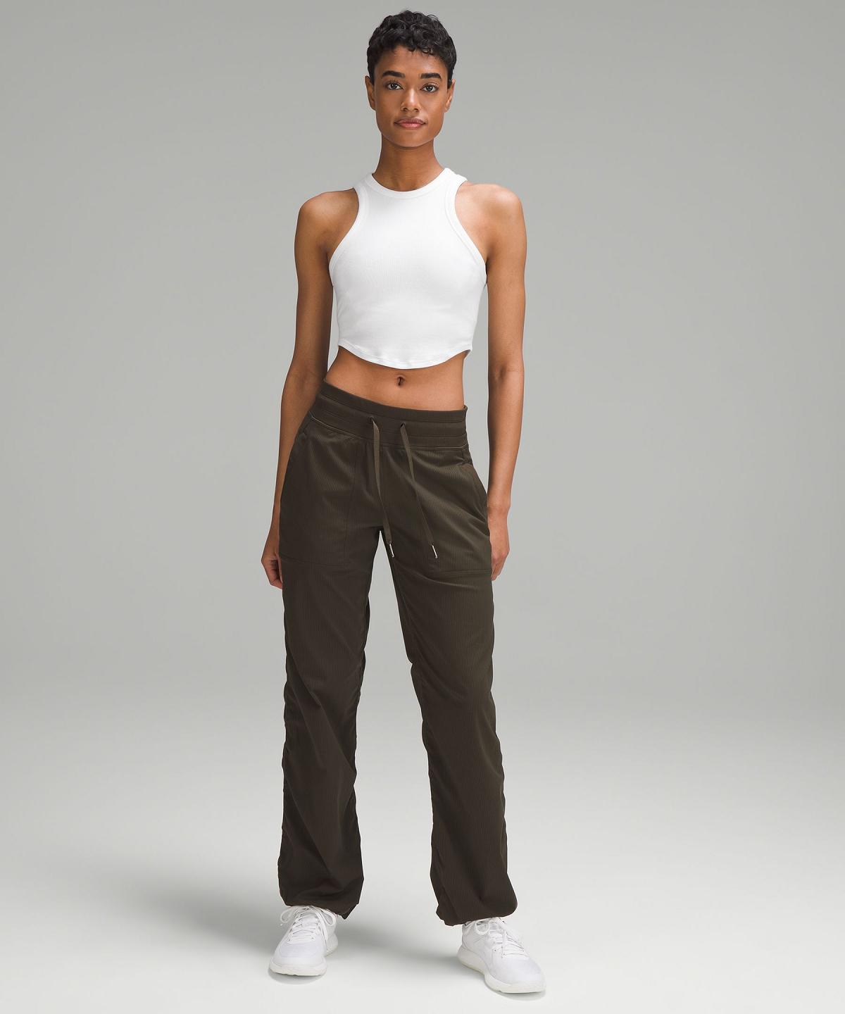 Chemises Lululemon Hold Tight Cropped Femme Blanche | FR_LuLu39036