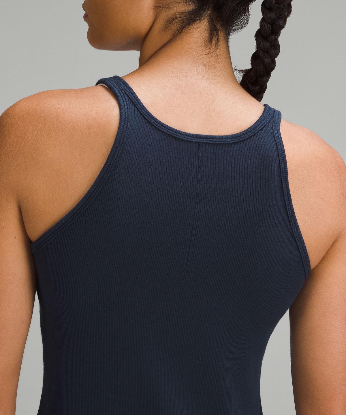 Chemises Lululemon Hold Tight Thin Strap Racerback Femme Bleu Marine | FR_LuLu74324