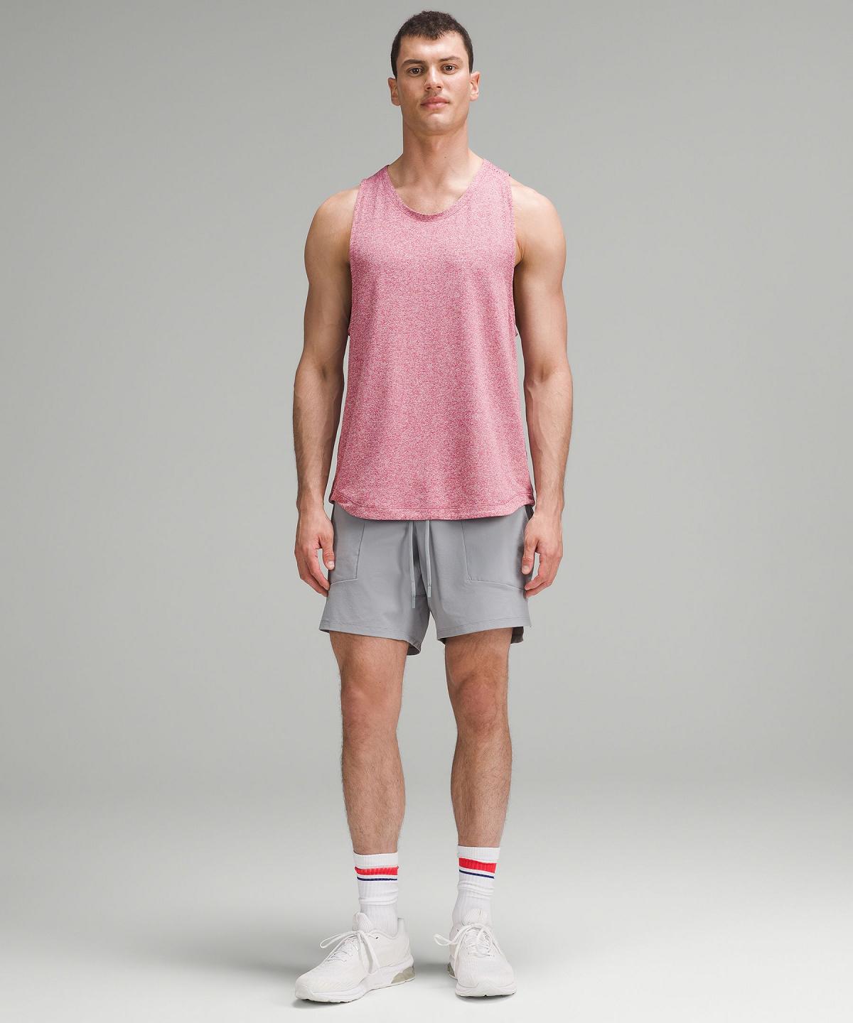 Chemises Lululemon License to Train Tank Top Homme Violette | FR_LuLu28316