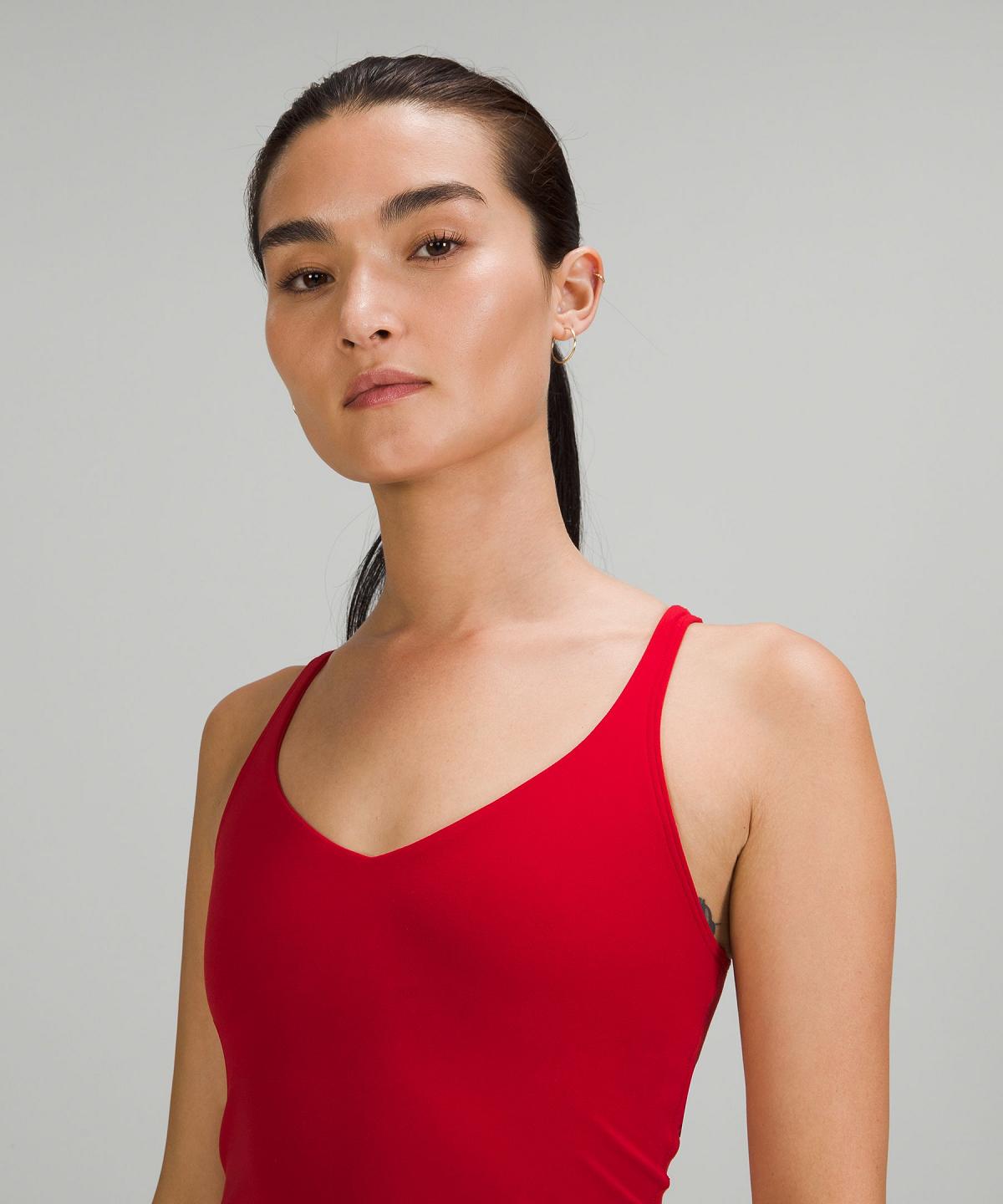 Chemises Lululemon Lunar New Year Align™ Femme Rouge | FR_LuLu96048