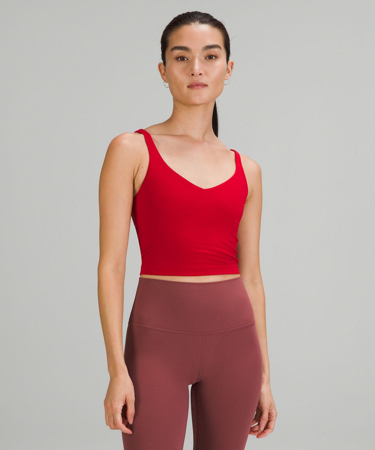 Chemises Lululemon Lunar New Year Align™ Femme Rouge | FR_LuLu96048