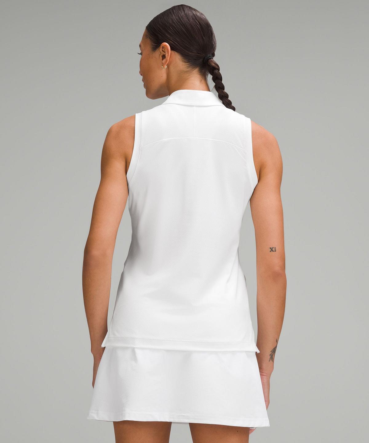 Chemises Lululemon Quick Dry Sleeveless Femme Blanche | FR_LuLu82910