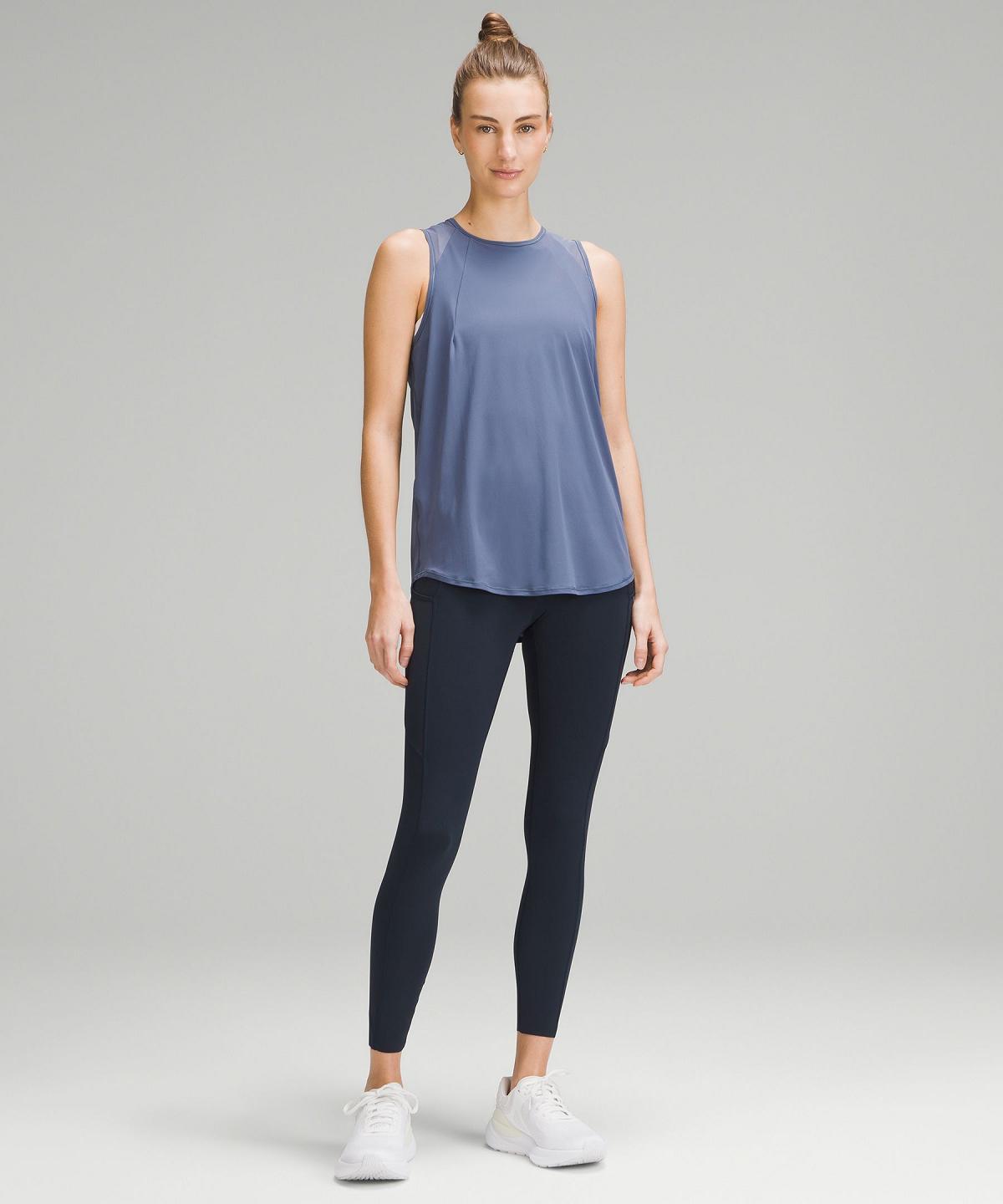 Chemises Lululemon Sculpt Femme Bleu | FR_LuLu80606