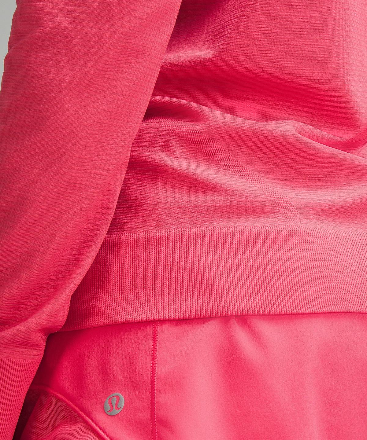 Chemises Lululemon Swiftly Relaxed Long-Sleeve Femme Rose | FR_LuLu72273