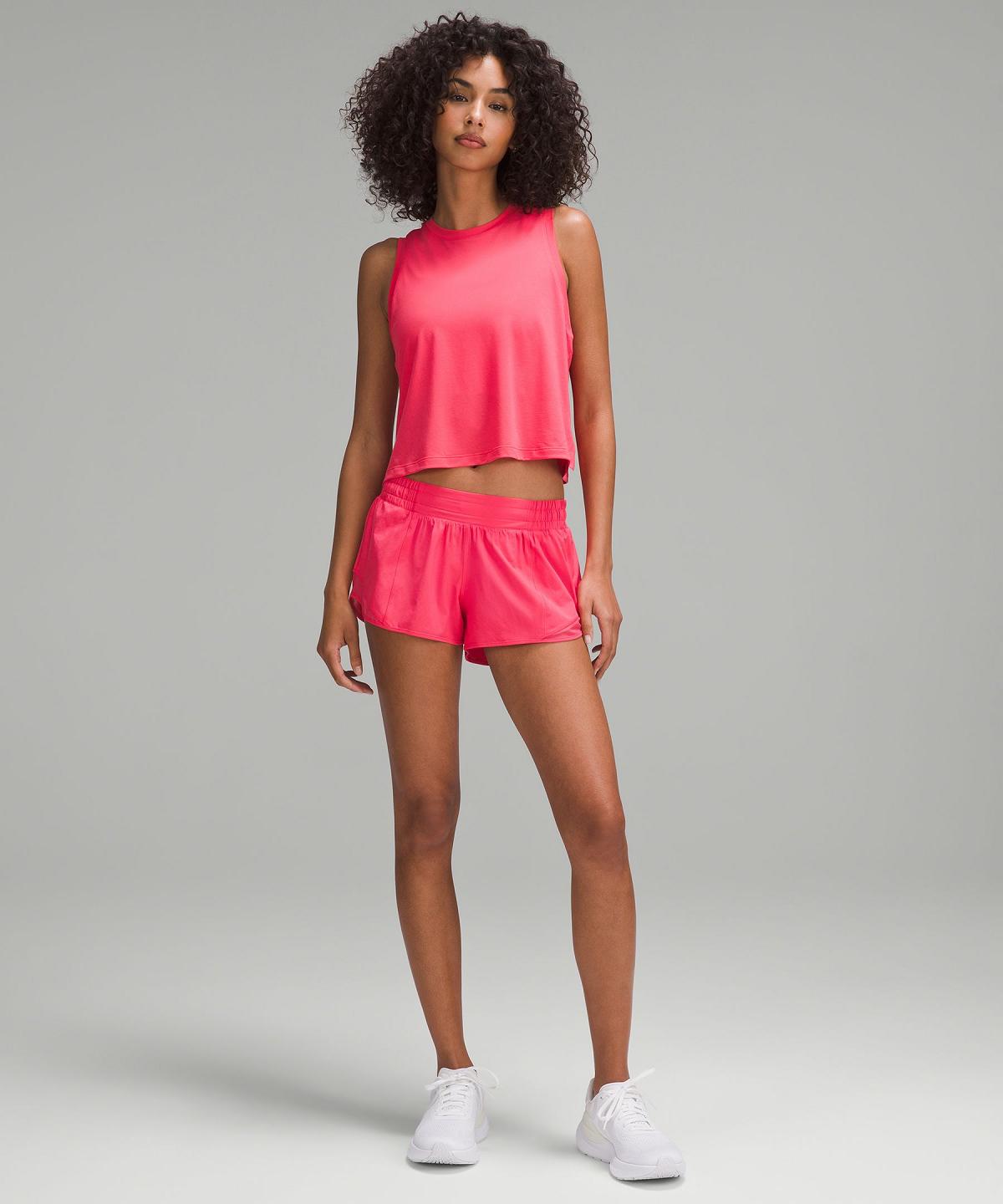 Chemises Lululemon Ultralight Waist-Length Femme Rose | FR_LuLu46809