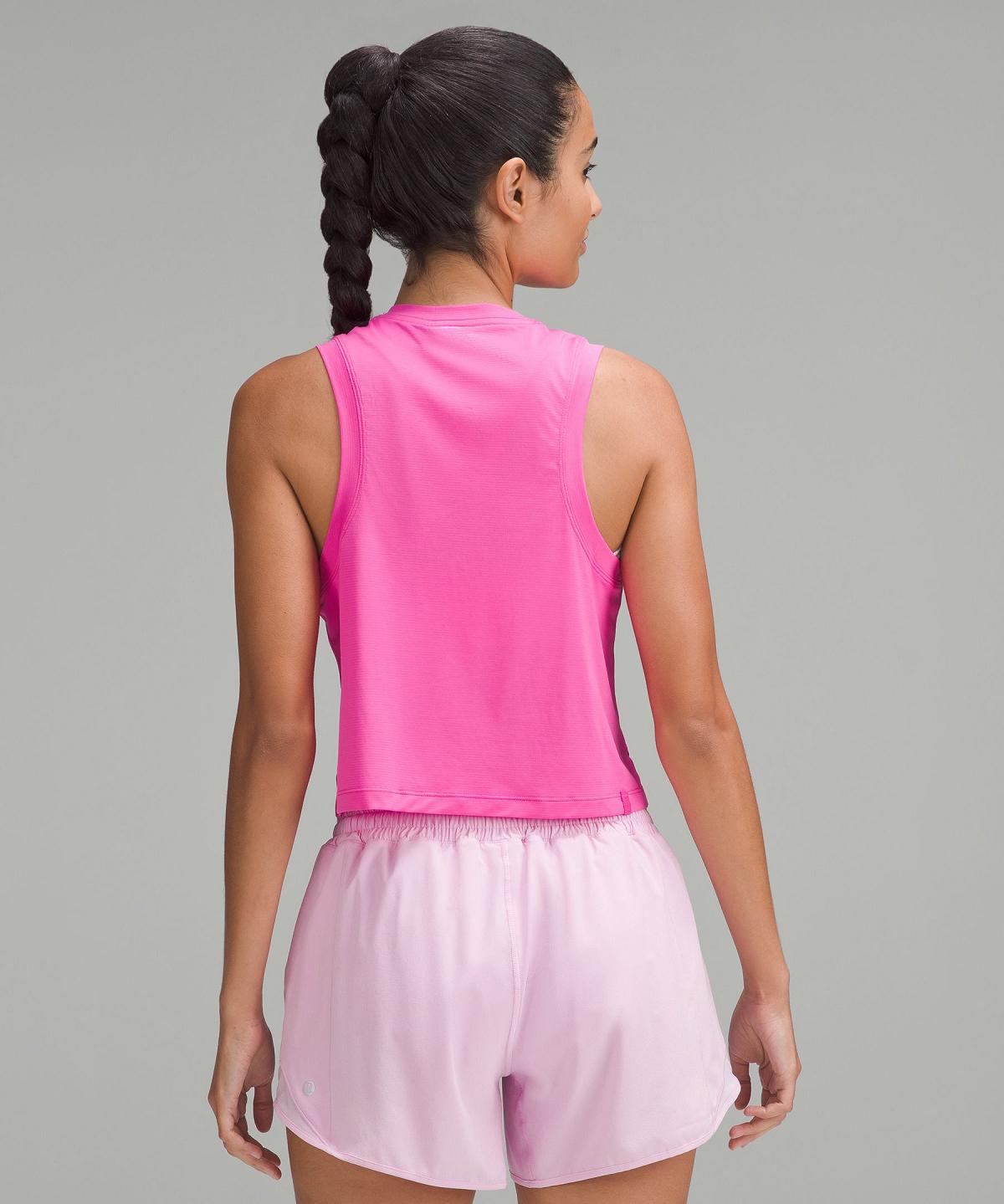 Chemises Lululemon Ultralight Waist-Length Femme Rose | FR_LuLu78096