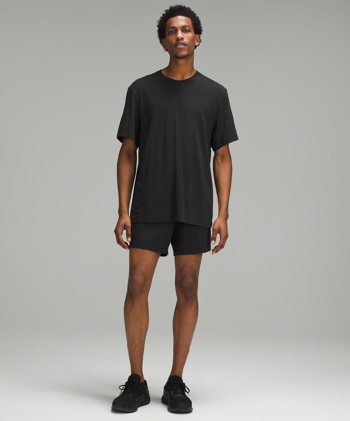 Chemises Lululemon Zeroed In Short-Sleeve Homme Noir | FR_LuLu81778