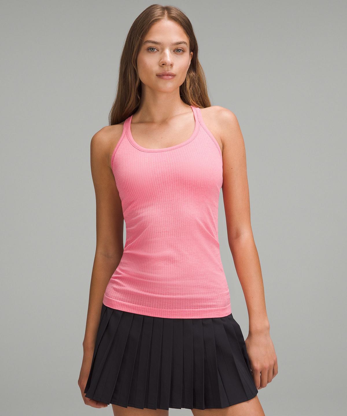 Debardeur Lululemon Ebb to Street Femme Rose | FR_LuLu53061