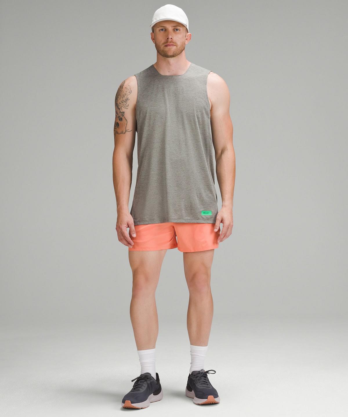 Debardeur Lululemon Fast and Free Trail Running Homme Grise | FR_LuLu81260