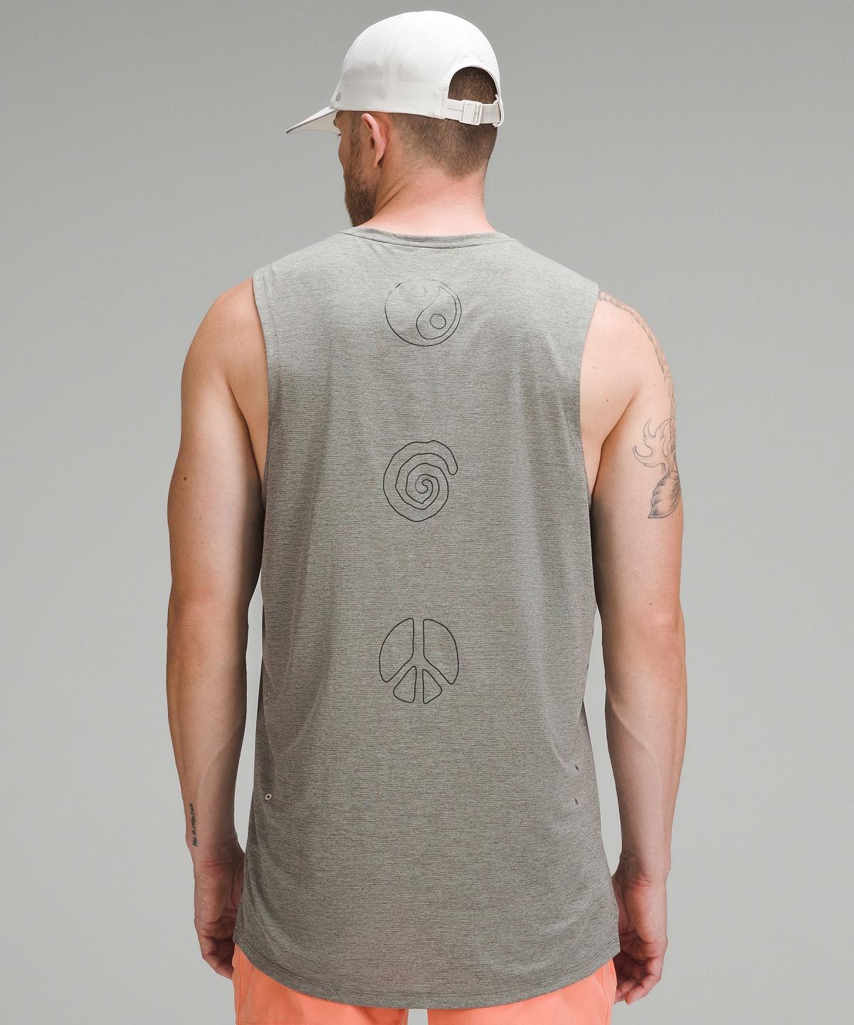 Debardeur Lululemon Fast and Free Trail Running Homme Grise | FR_LuLu81260