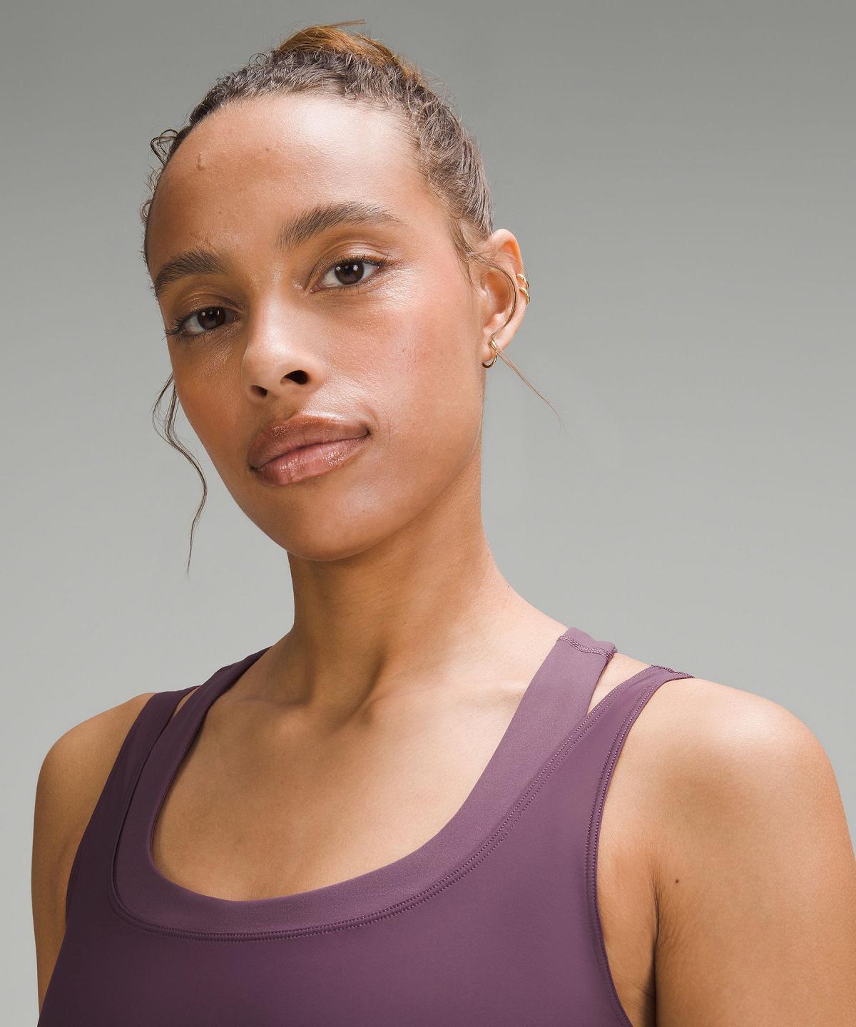 Debardeur Lululemon Wunder Train Mesh Racerback Femme Violette | FR_LuLu63169