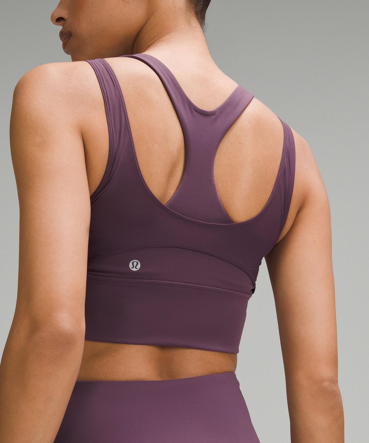 Debardeur Lululemon Wunder Train Mesh Racerback Femme Violette | FR_LuLu63169