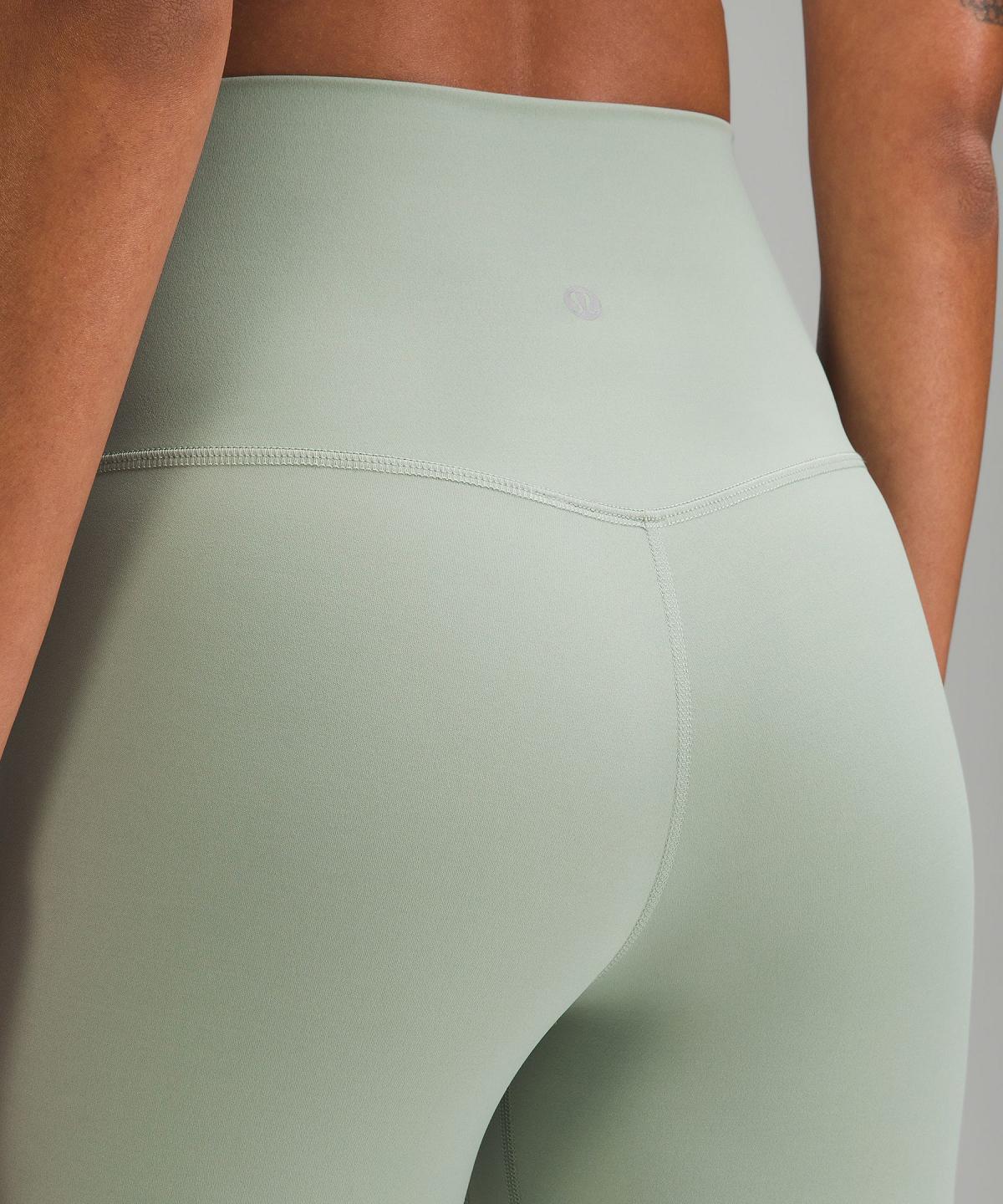 Leggings Lululemon Align™ High-Rise Crop 21" Femme Vert | FR_LuLu81414