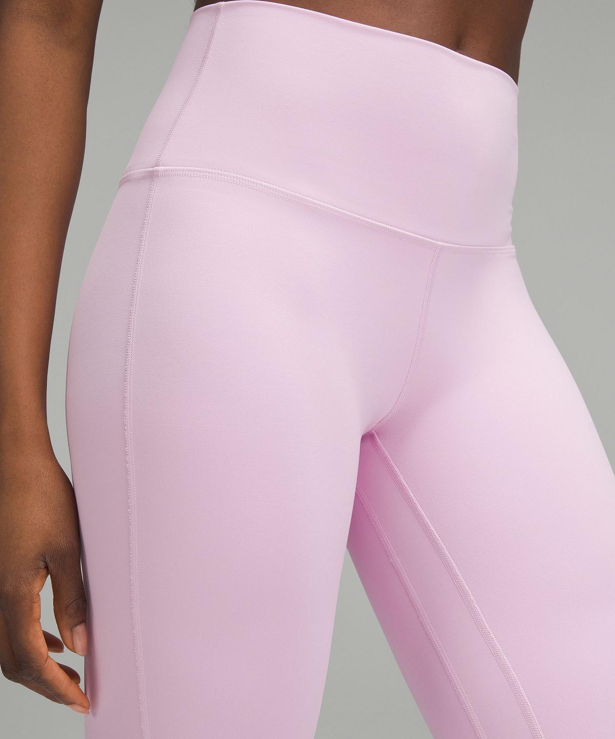 Leggings Lululemon Align™ High-Rise Crop 21" Femme Rose | FR_LuLu44016