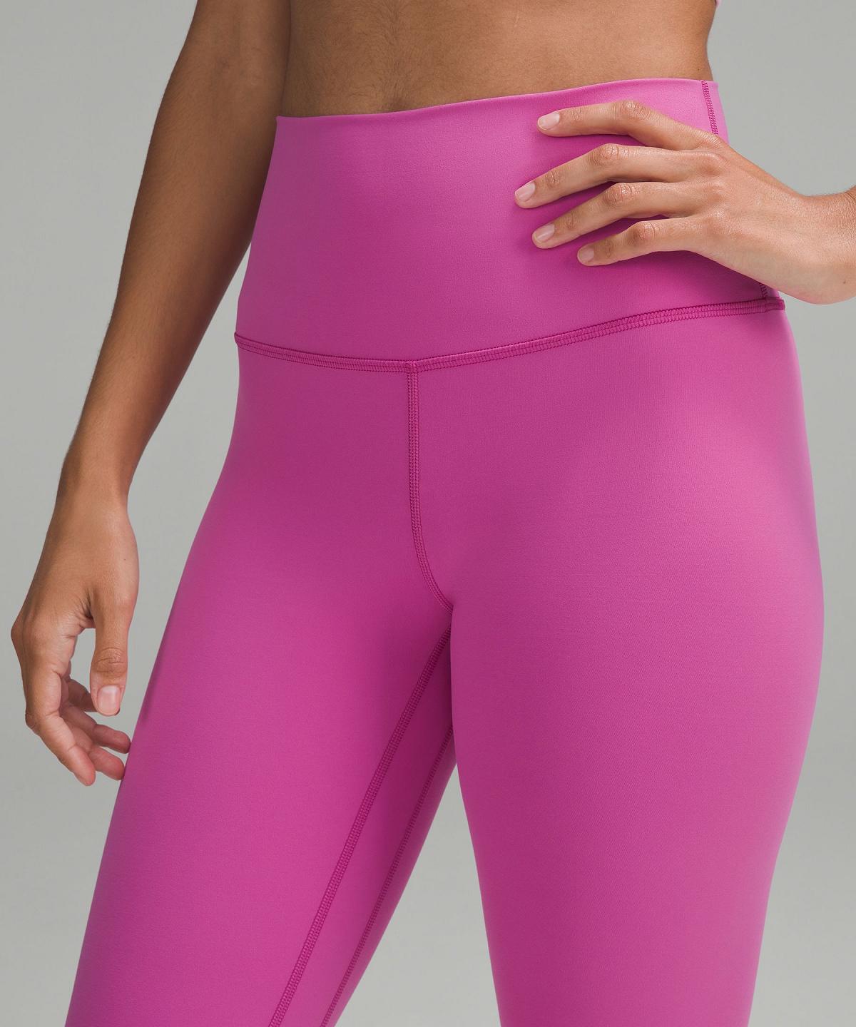 Leggings Lululemon Align™ High-Rise Crop 23" Femme Rose | FR_LuLu83015