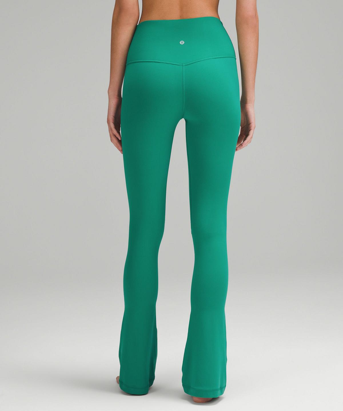 Leggings Lululemon Align™ High-Rise Mini-Flare Pant Femme Vert | FR_LuLu83298